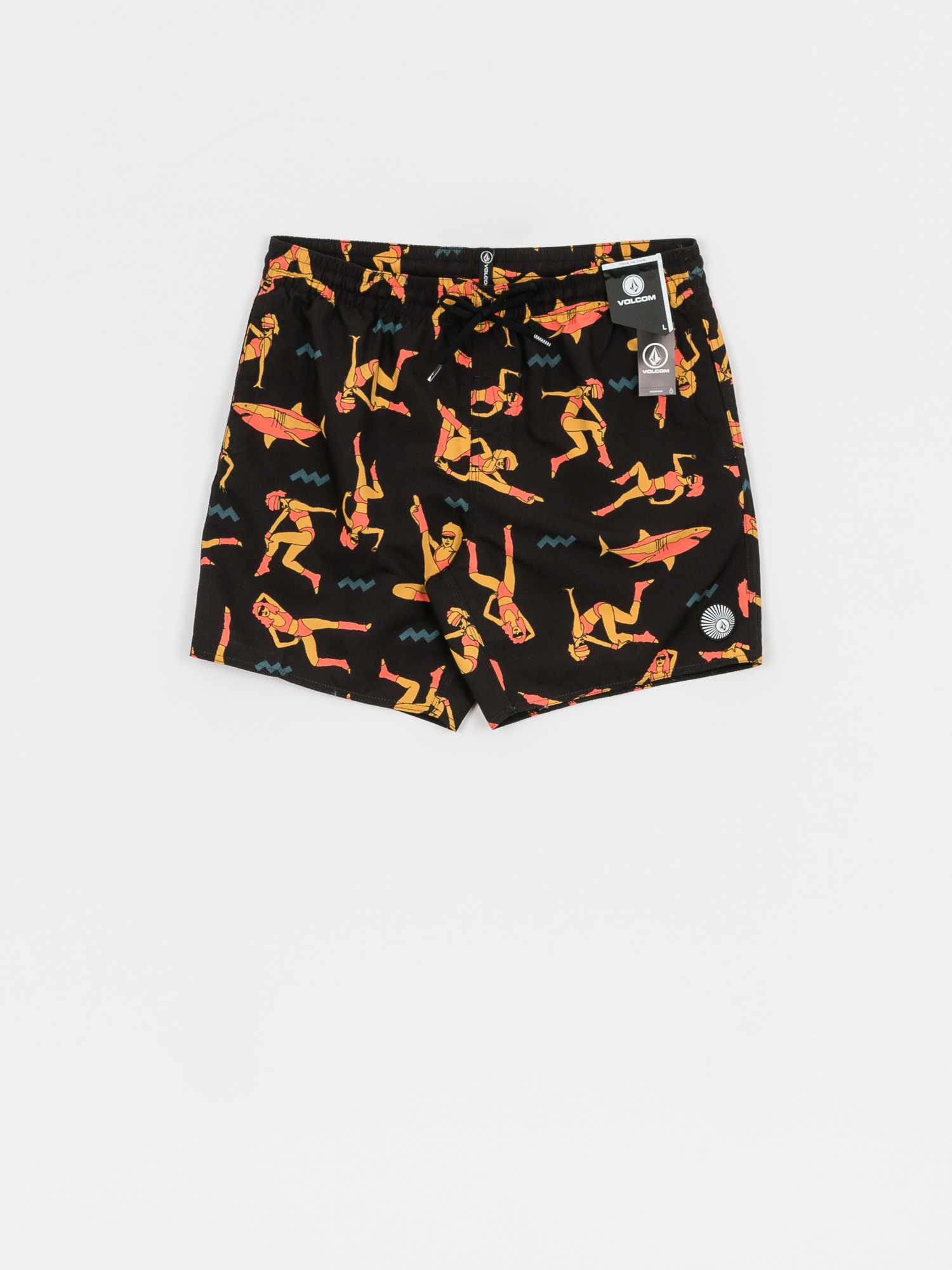 Volcom Sink Or Swim Trunk 17 Boardshorts (black)