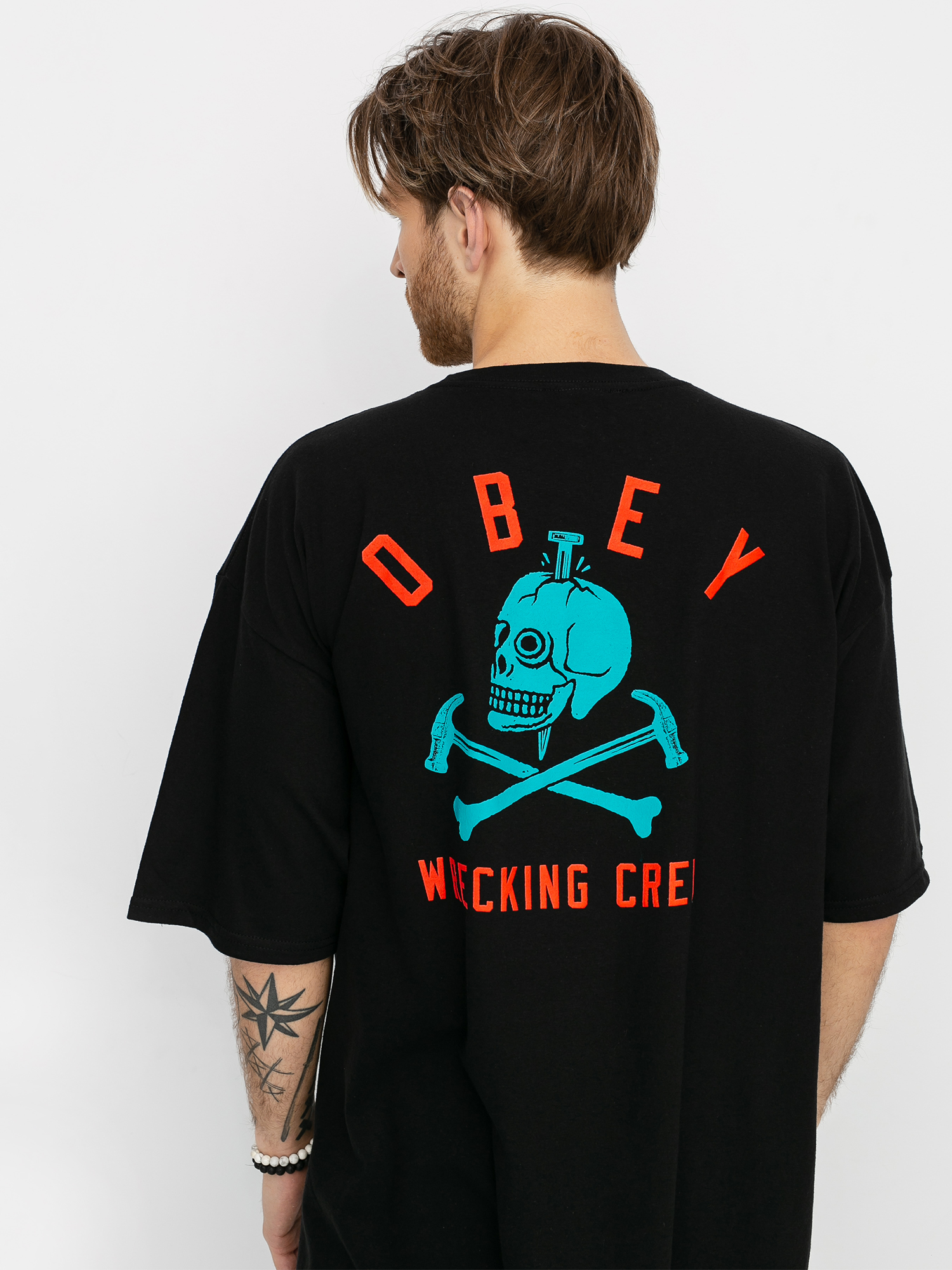 OBEY Obey Wreaking Crew T-shirt (black)
