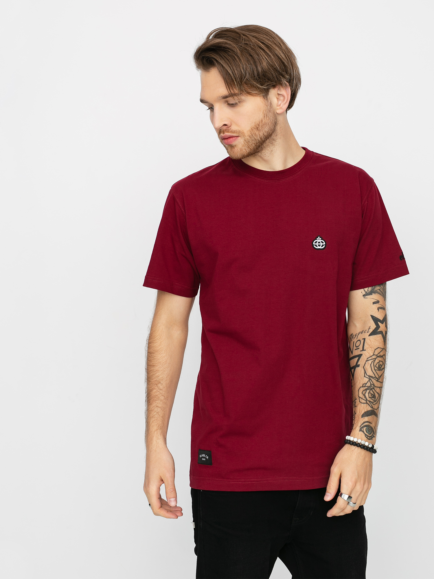 Elade Icon Mini Logo T-shirt (maroon)