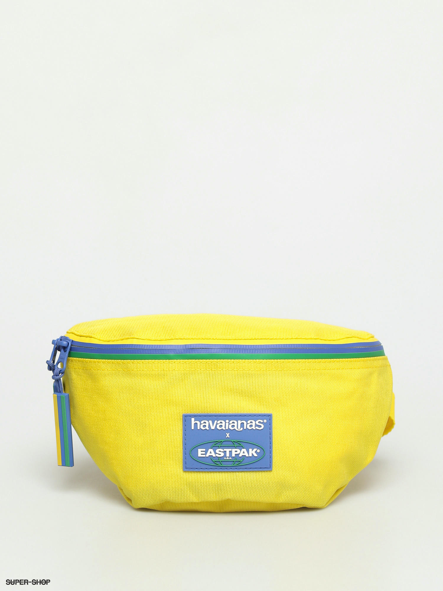 yellow eastpak bum bag