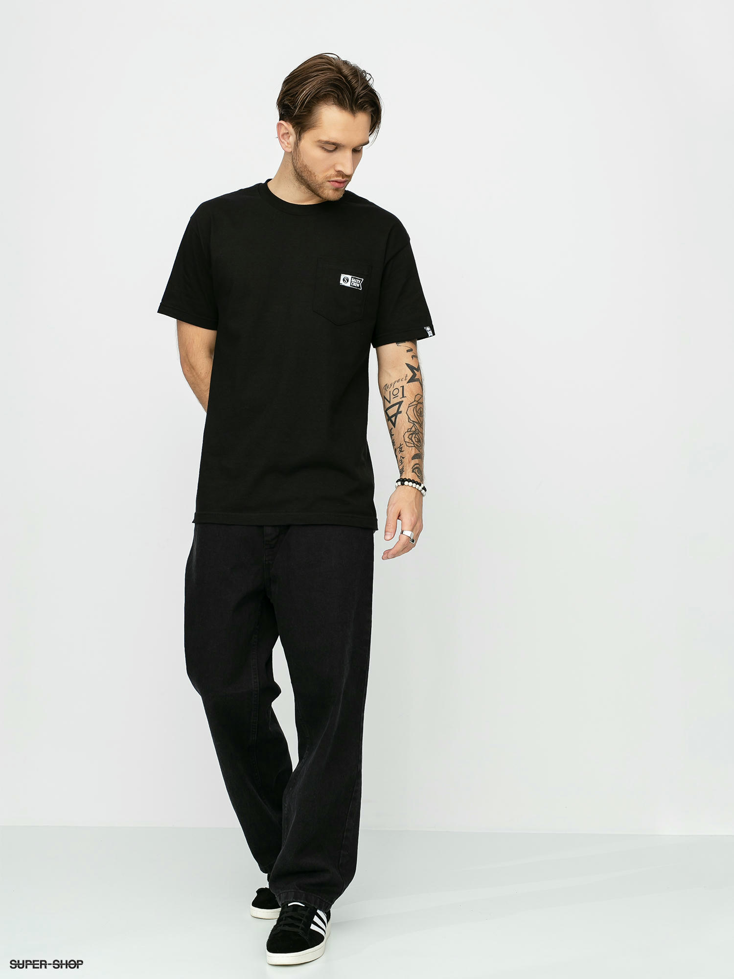 Polar Skate 93 Denim Pants (pitch black)