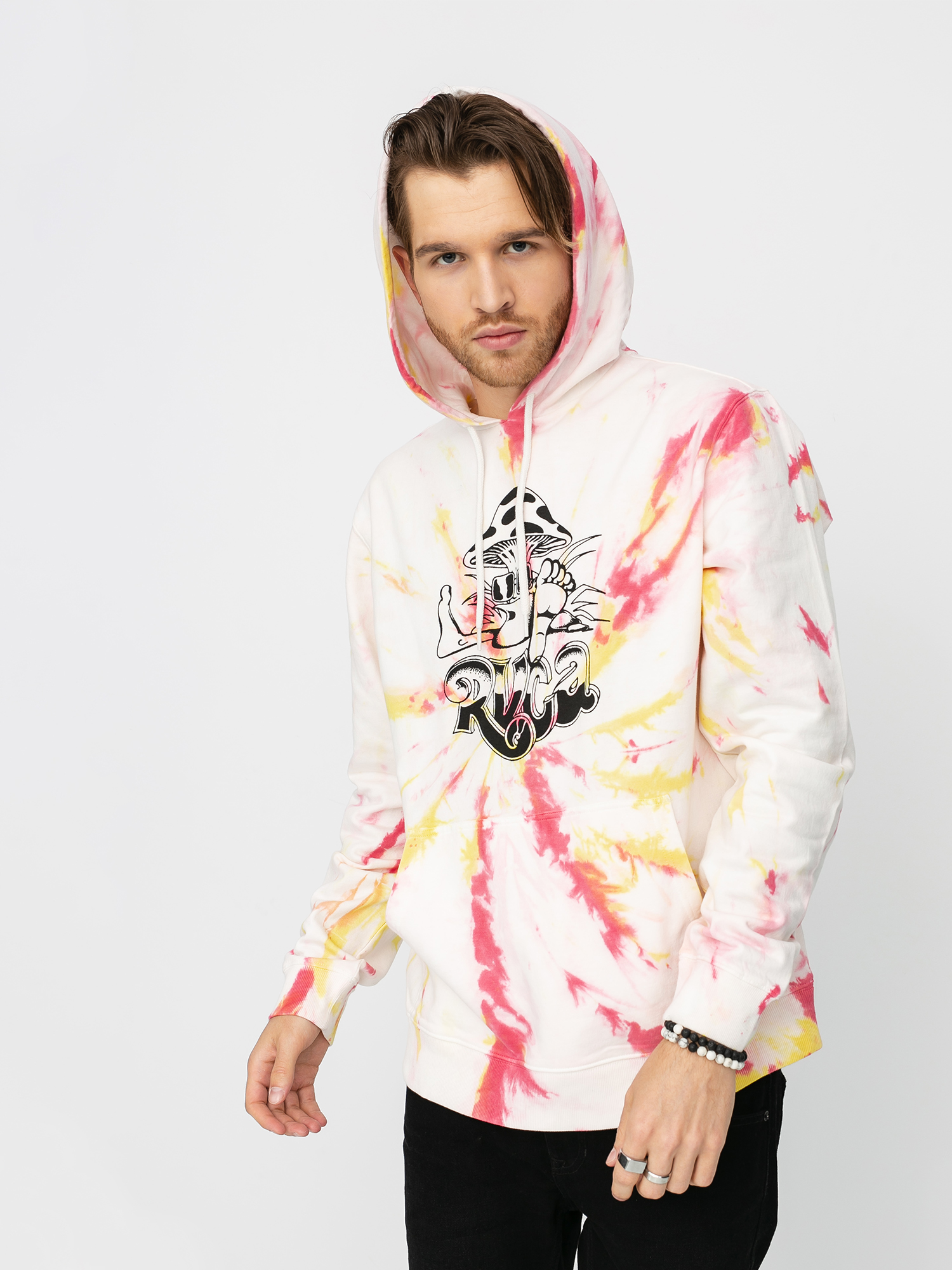 rvca tie dye hoodie