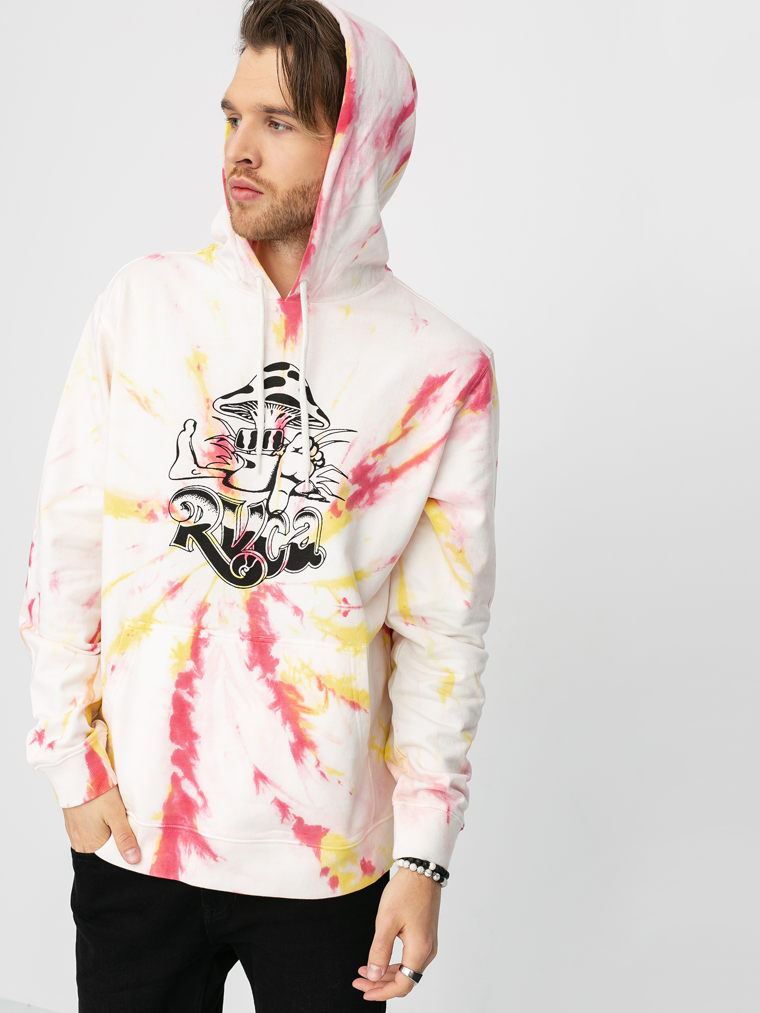 rvca tie dye hoodie