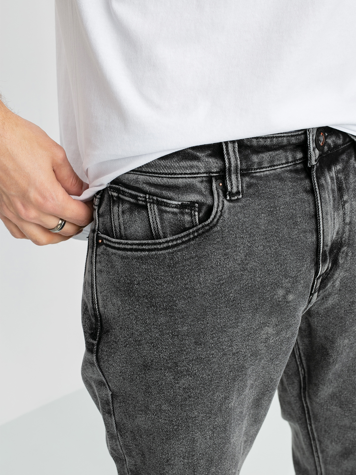 Volcom Kinkade Pants (heavy acid black)