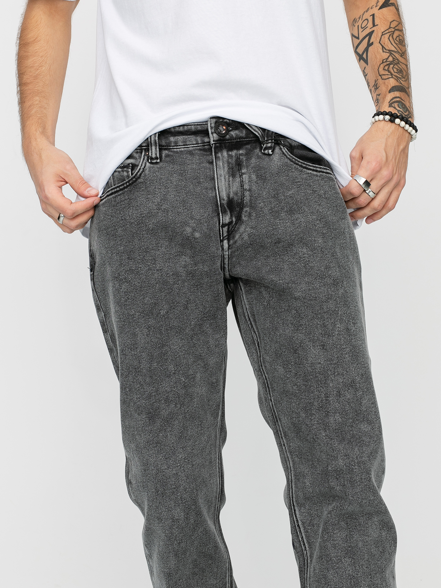 Volcom Kinkade Pants (heavy acid black)