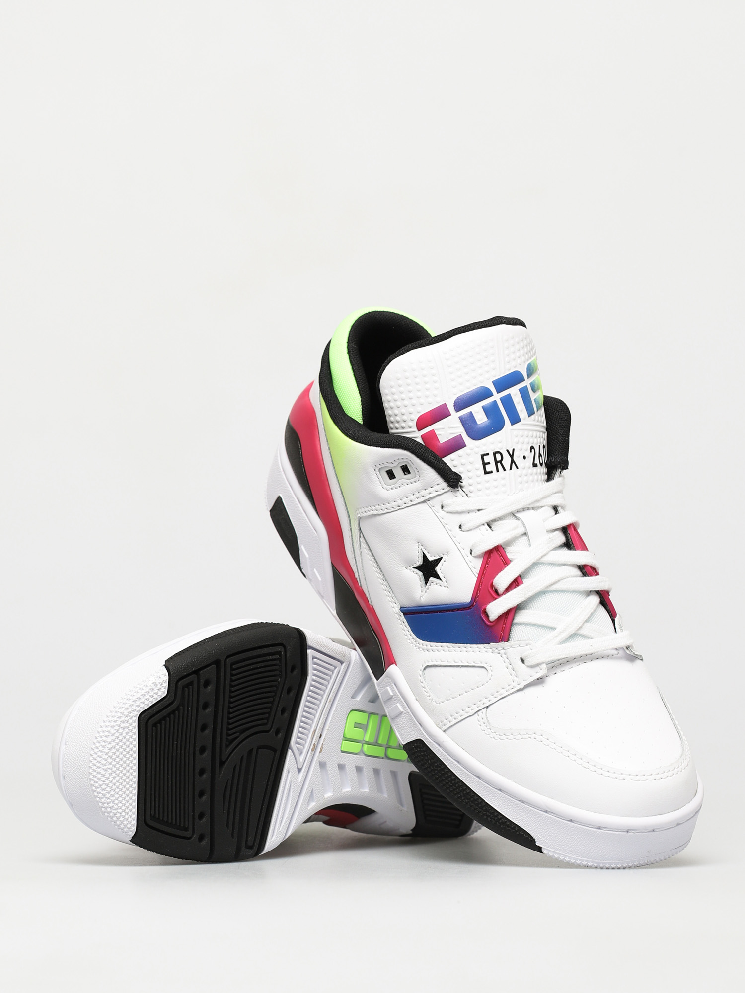 Converse Erx 260 Ox Shoes white (white/cerise pink/black)