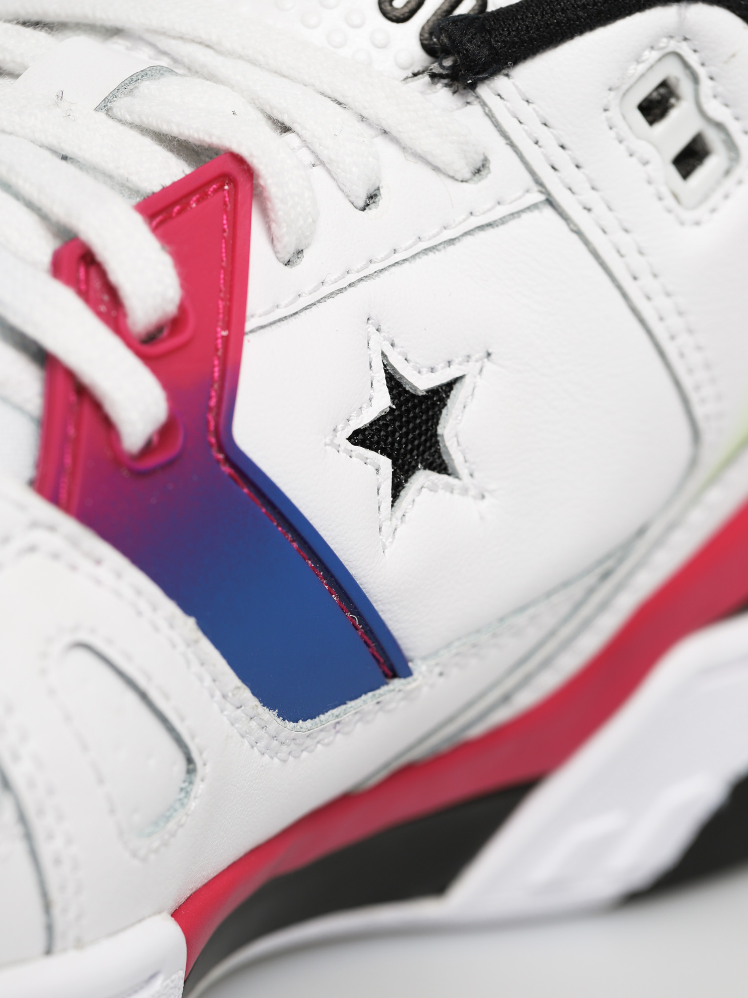 Converse Erx 260 Ox Shoes (white/cerise pink/black)