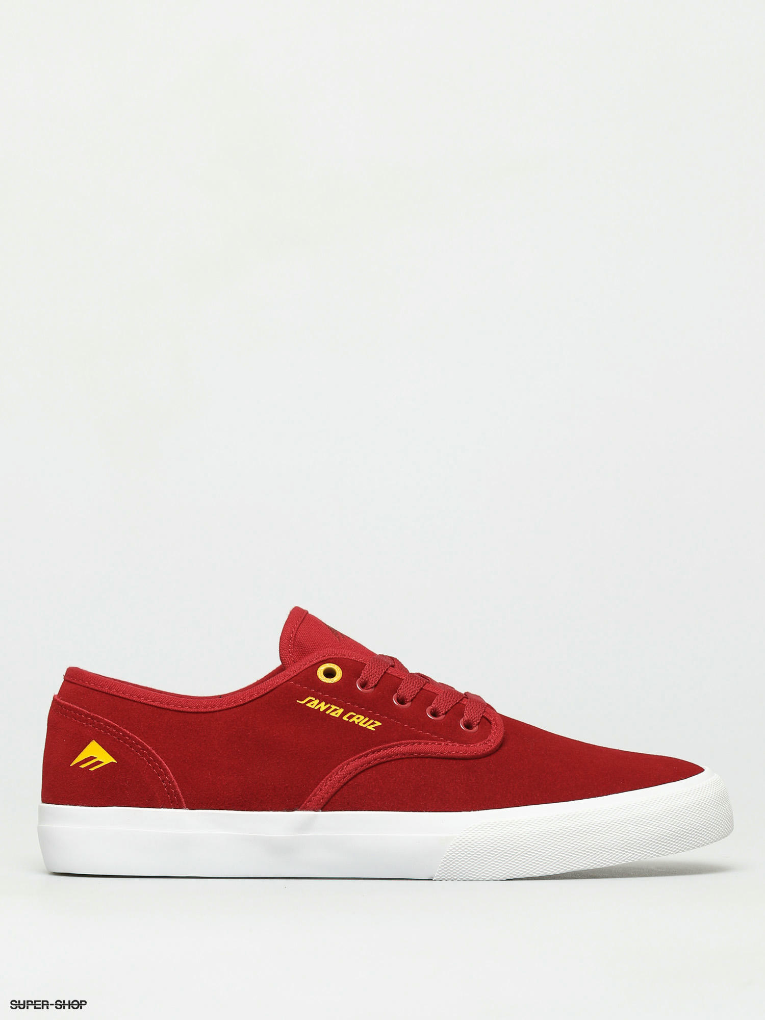 Emerica Wino Standard X Santa Cruz Shoes red white