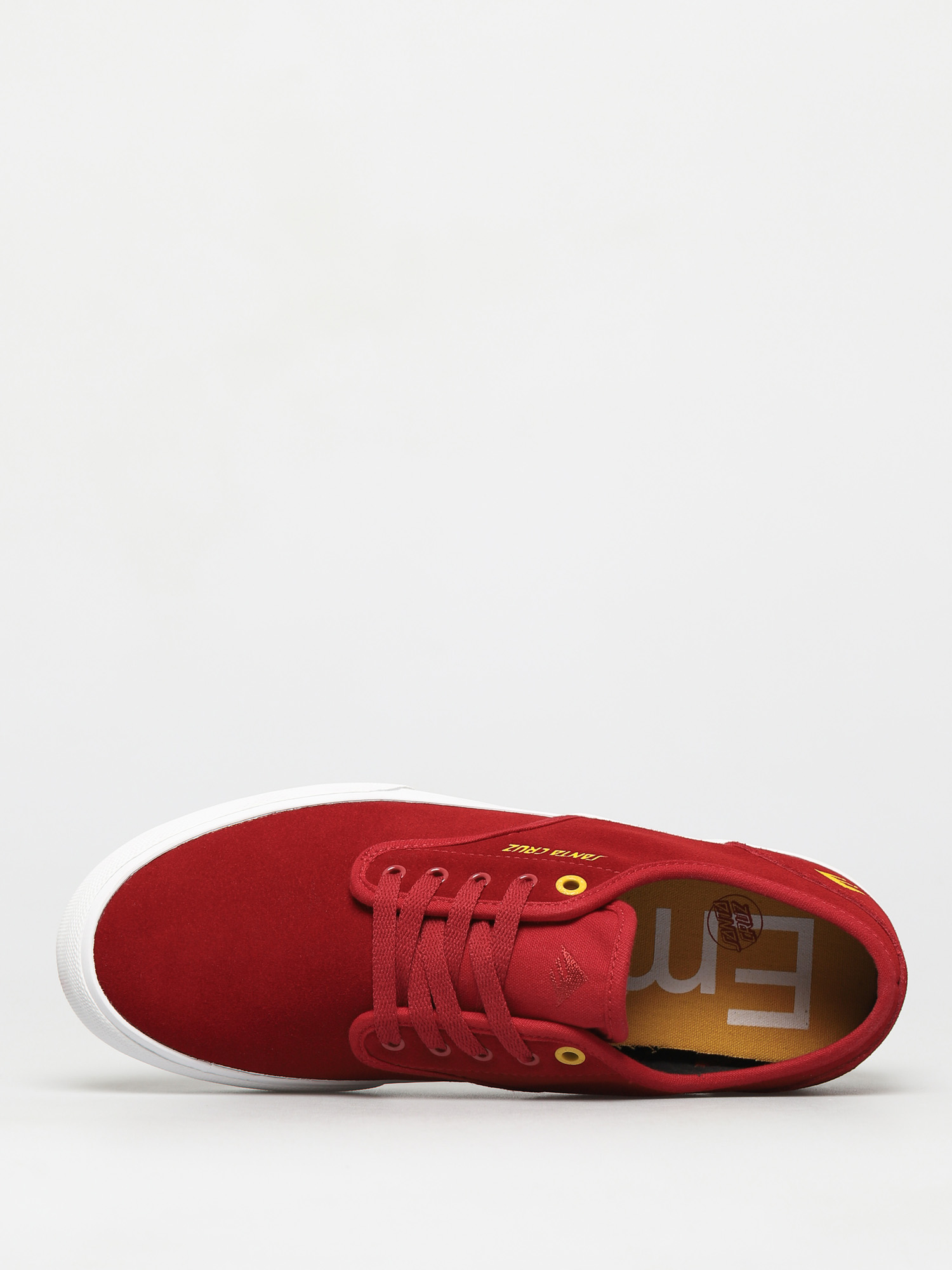 Emerica Wino Standard X Santa Cruz Shoes (red/white)