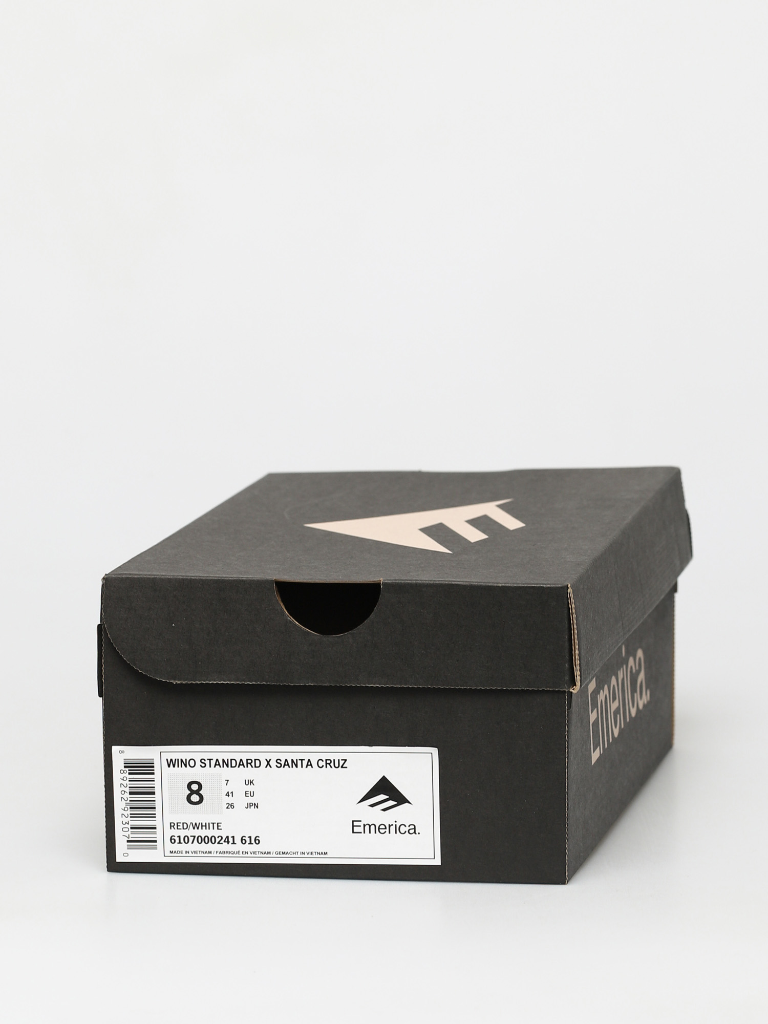 Emerica Wino Standard X Santa Cruz Shoes (red/white)