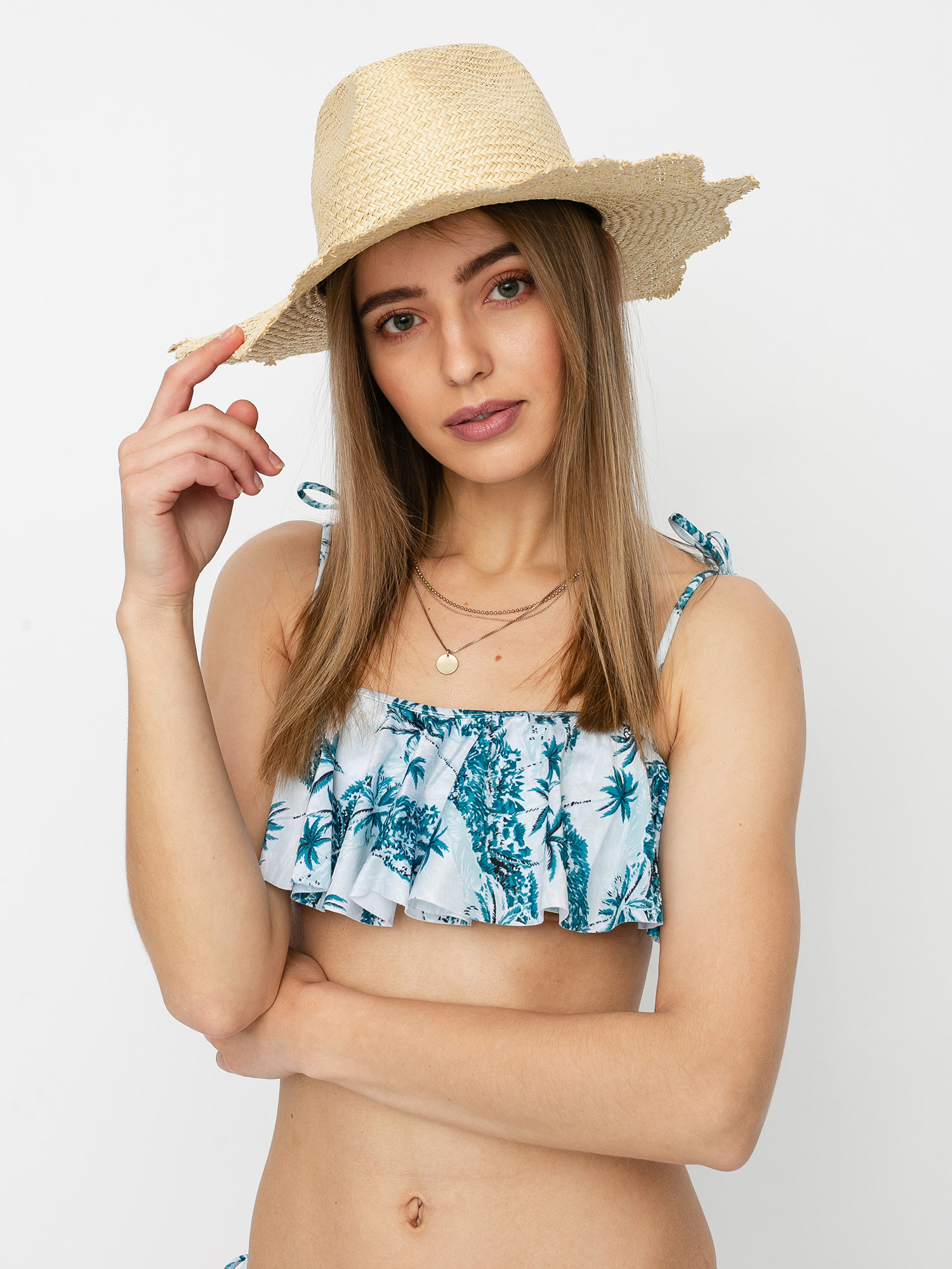 Volcom I M Not Croplette Swimsuit Wmn (tidal blue)