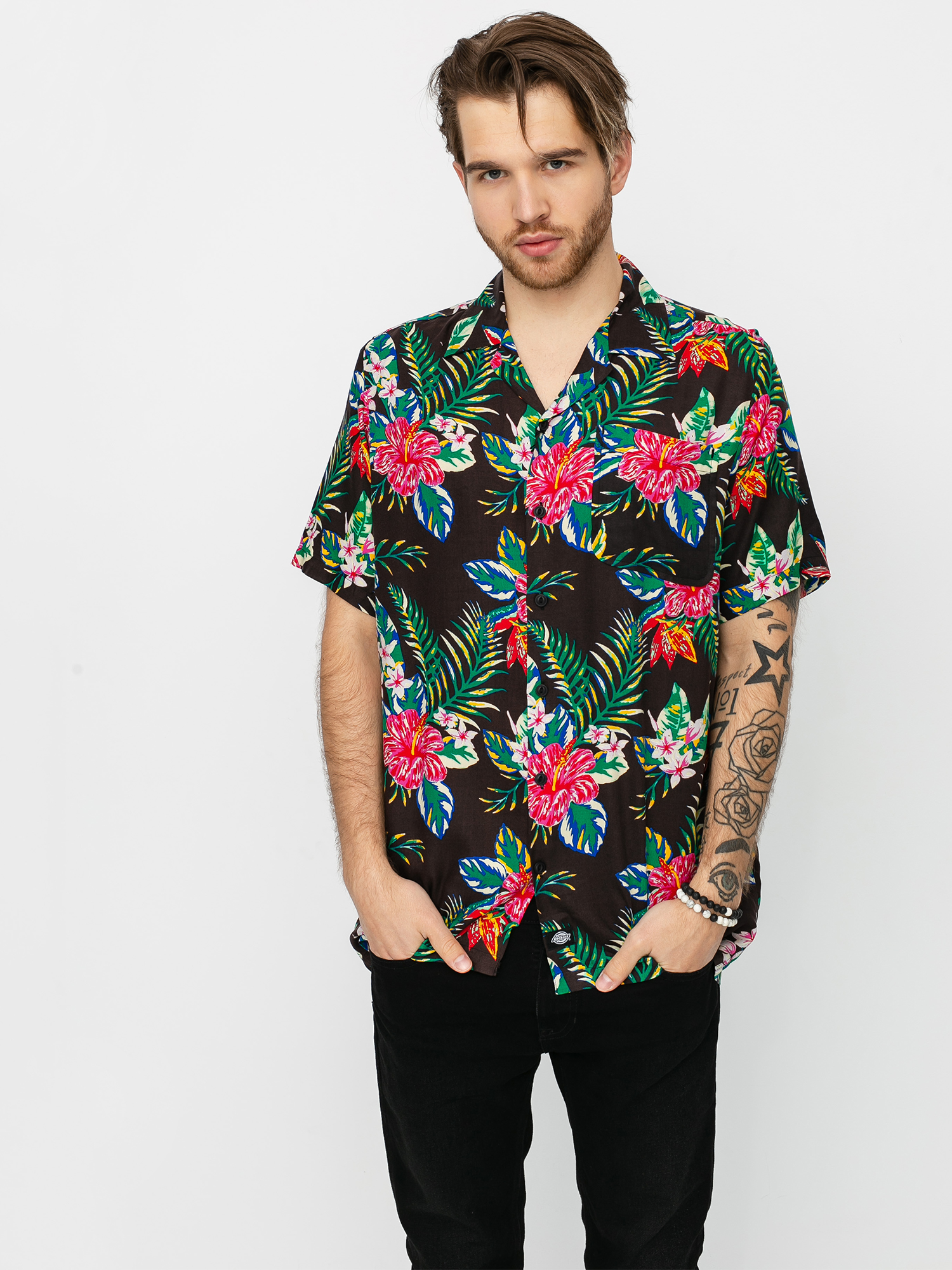 camisas viscosa hombre