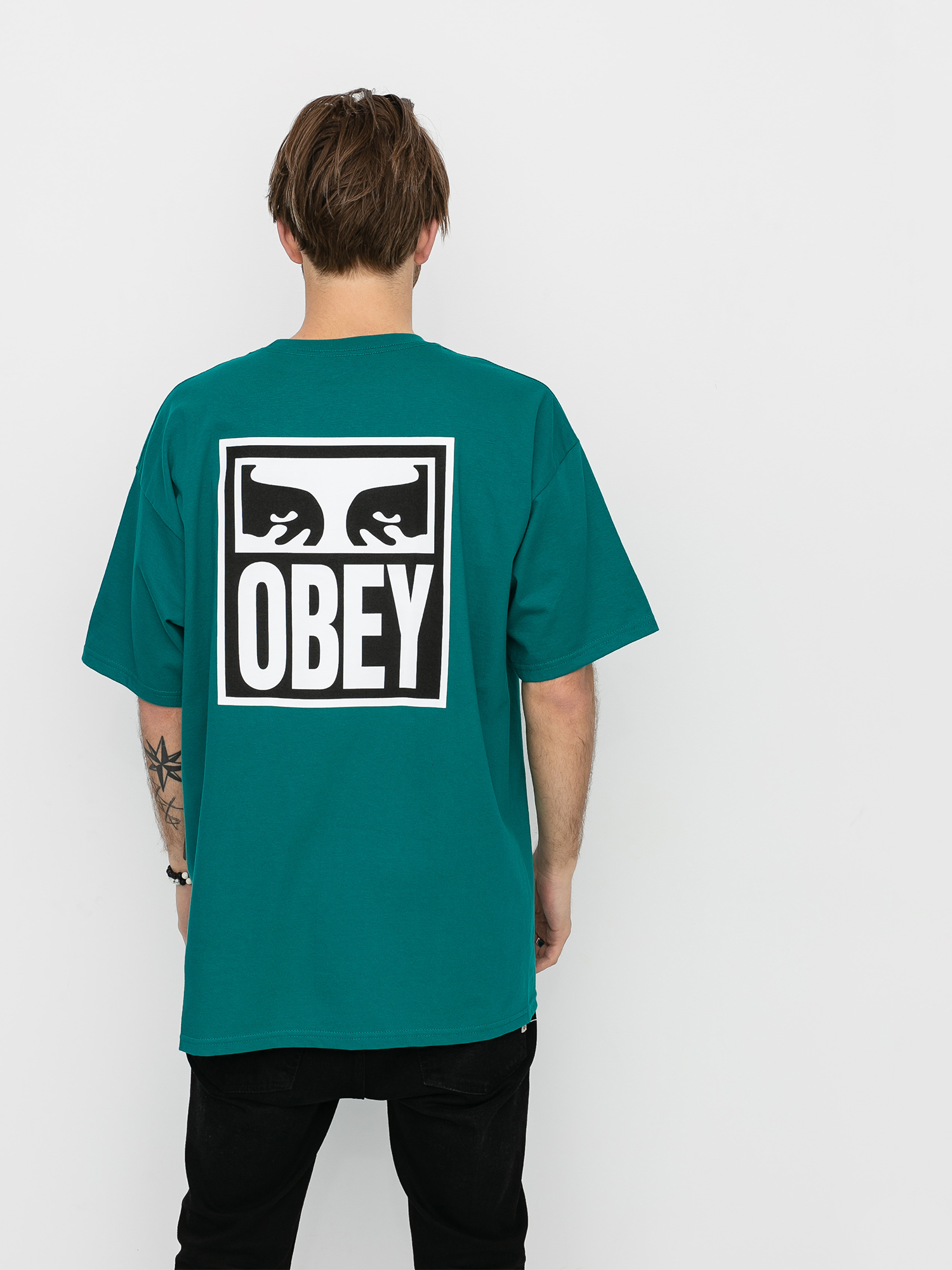 OBEY Obey Eyes Icon 2 T-shirt (teal)