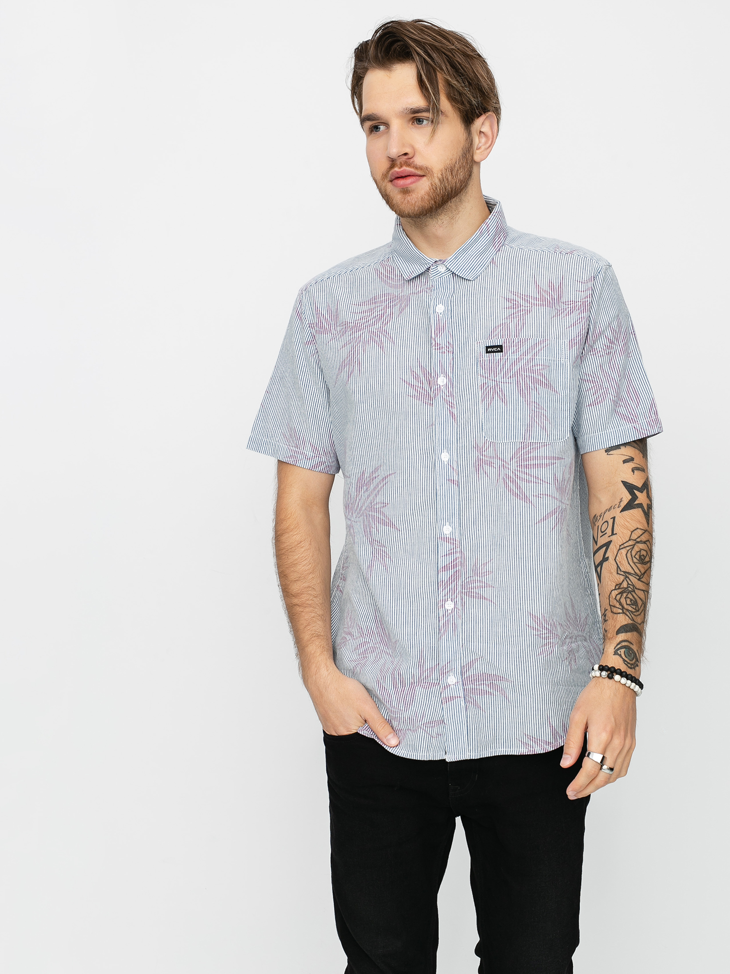 Rvca dress shirts Clearance
