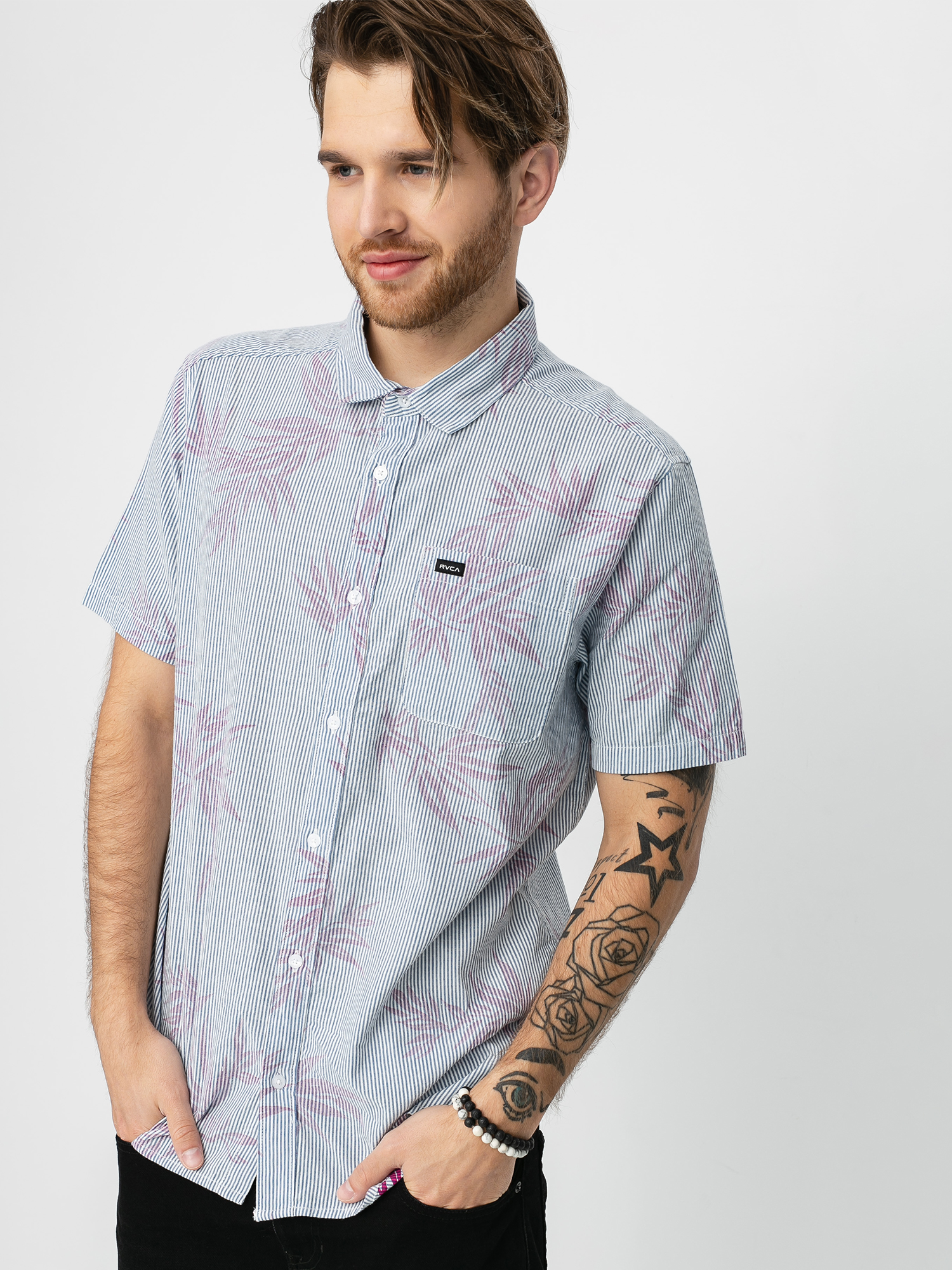RVCA Richmond Shirt (nautical blue)