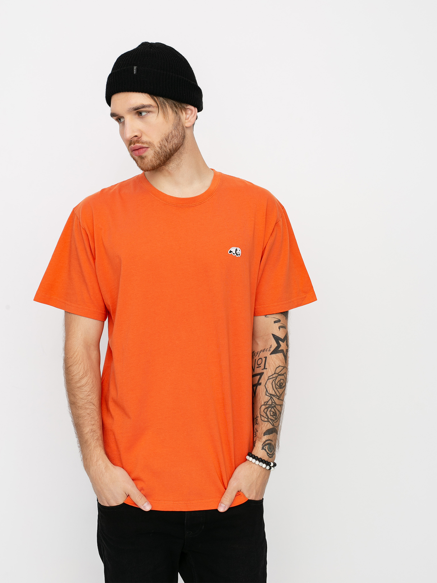 Enjoi Premium Panda Patch T-shirt (sun orange)