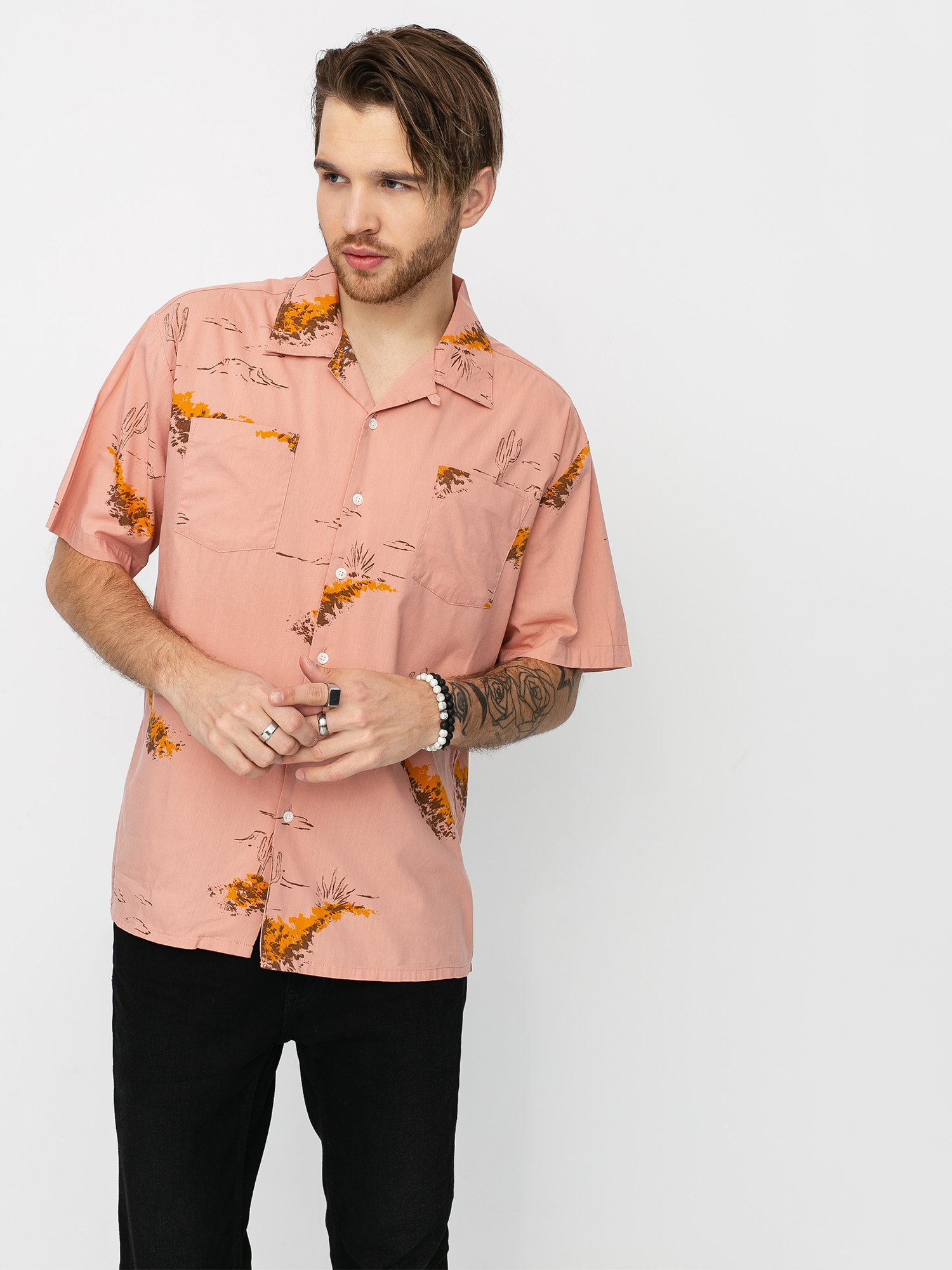 Brixton Cruze Wvn Shirt (cameo)