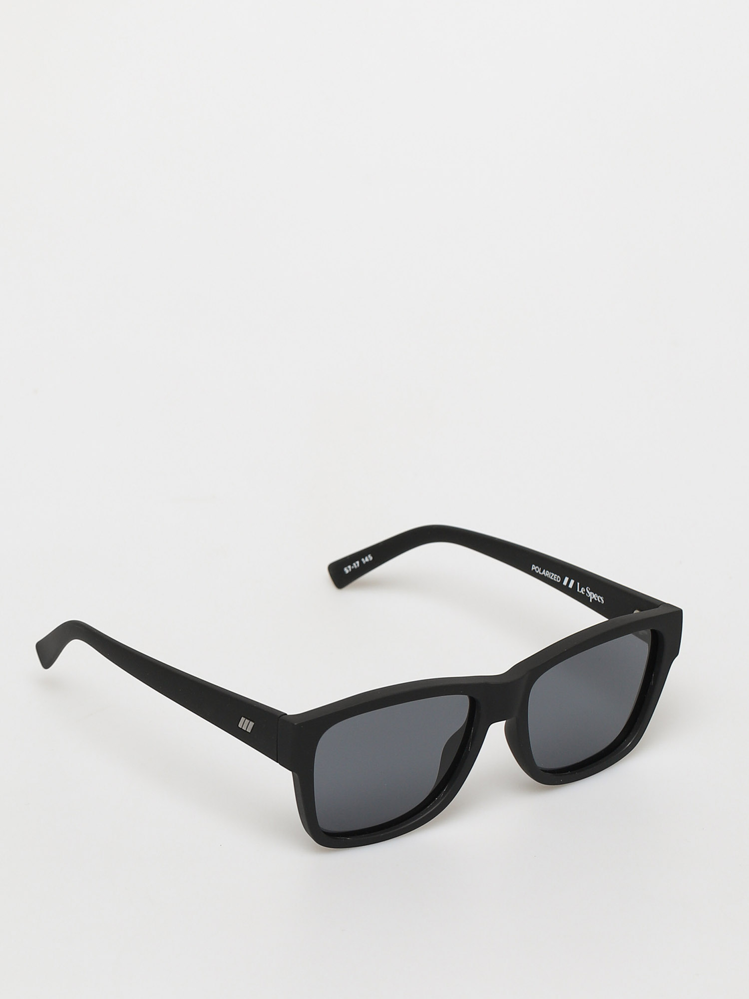 Le Specs The Force Sunglasses (black rubber/smoke mono polarizzed)