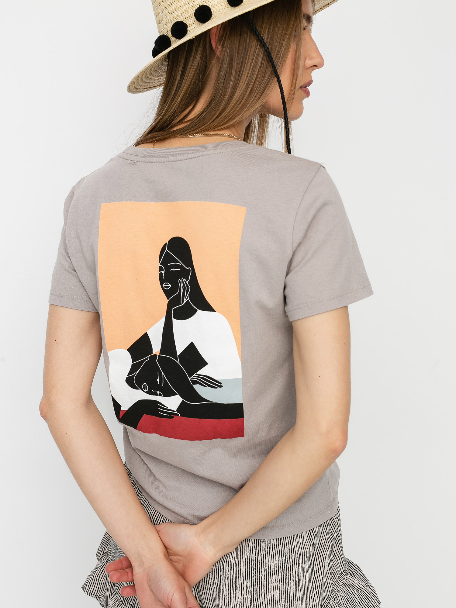 RVCA Olk T-shirt Wmn (metal)