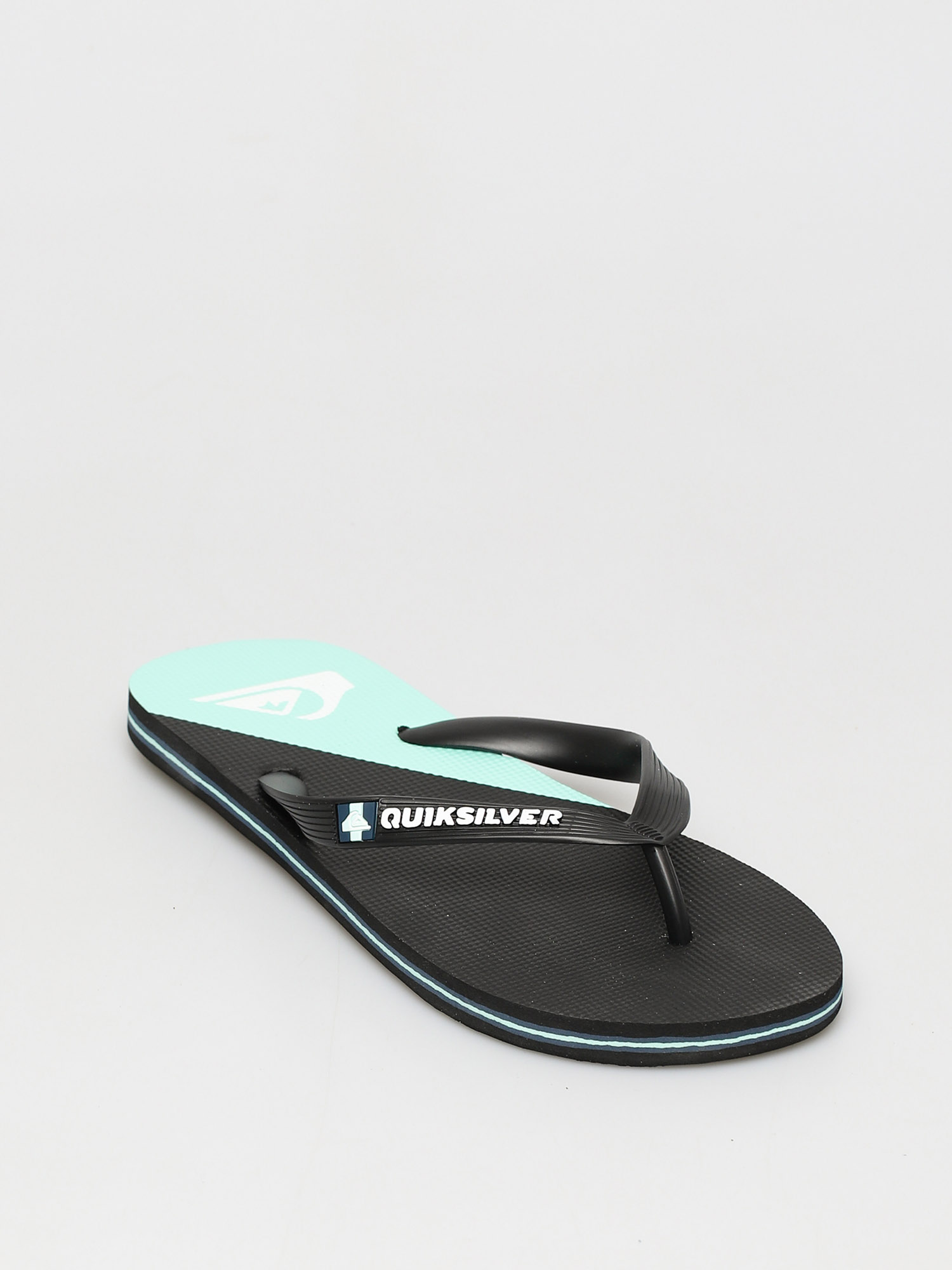 Quiksilver Molokai New Wave Flip-flops (black/blue/black)