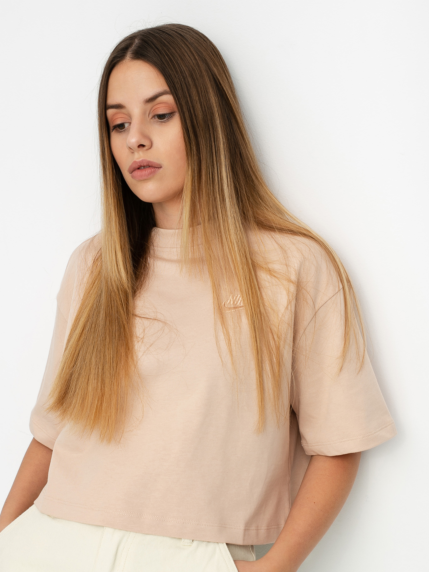 Nike Sportswear Crop T-Shirt Wmn (shimmer/shimmer)