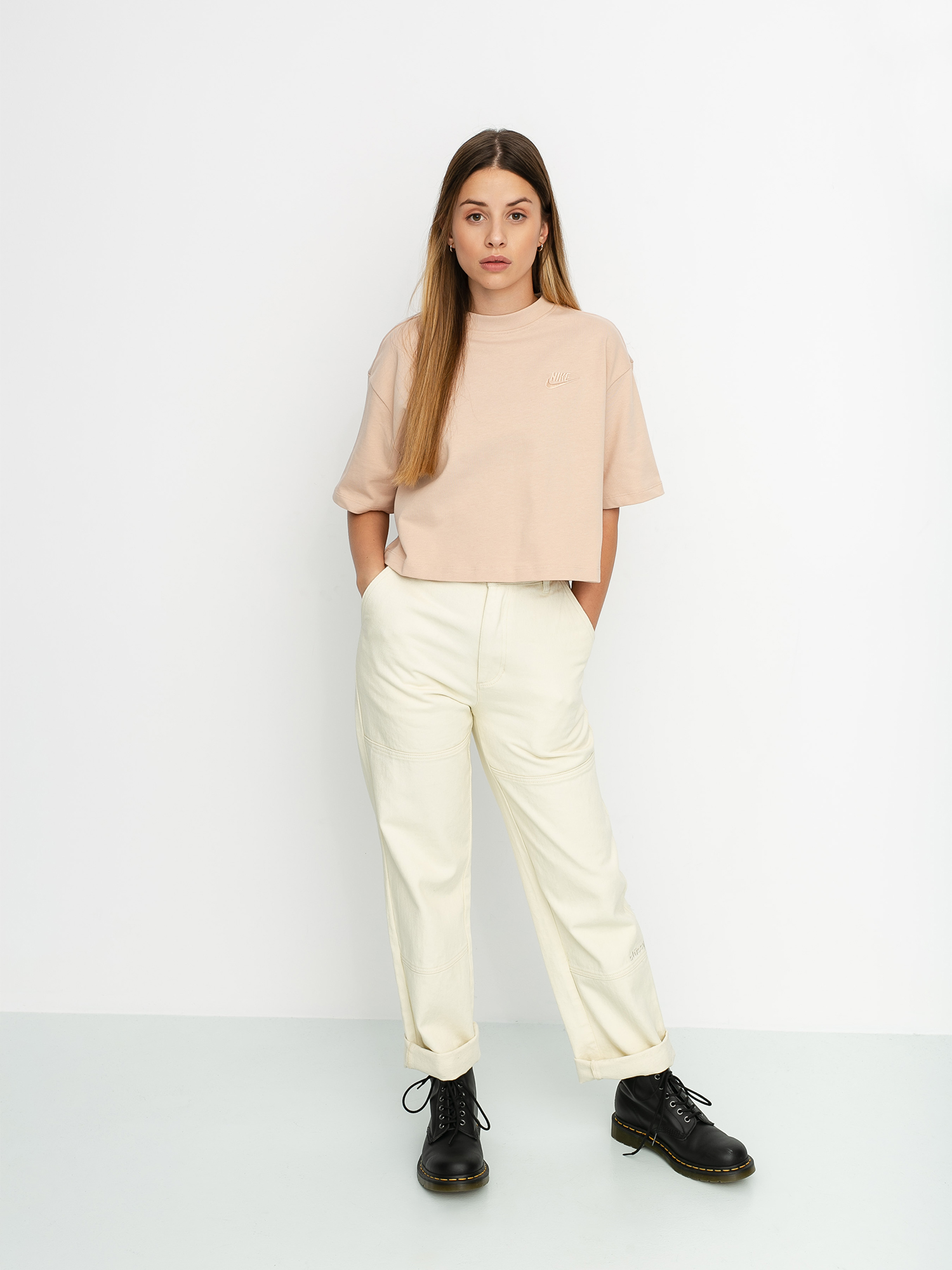 Nike Sportswear Crop T-Shirt Wmn (shimmer/shimmer)