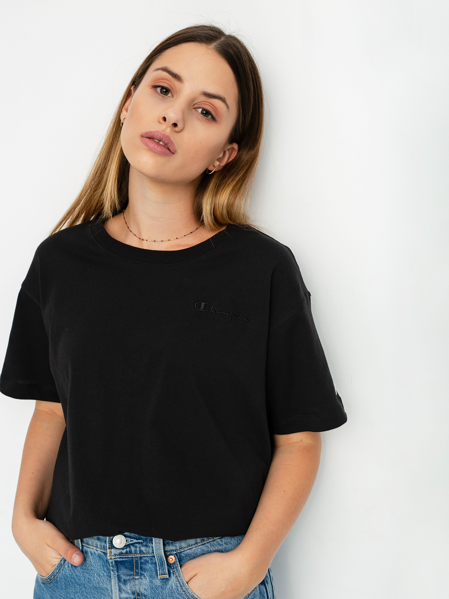 Champion Premium Crewneck 112732 T-shirt Wmn (nbk)
