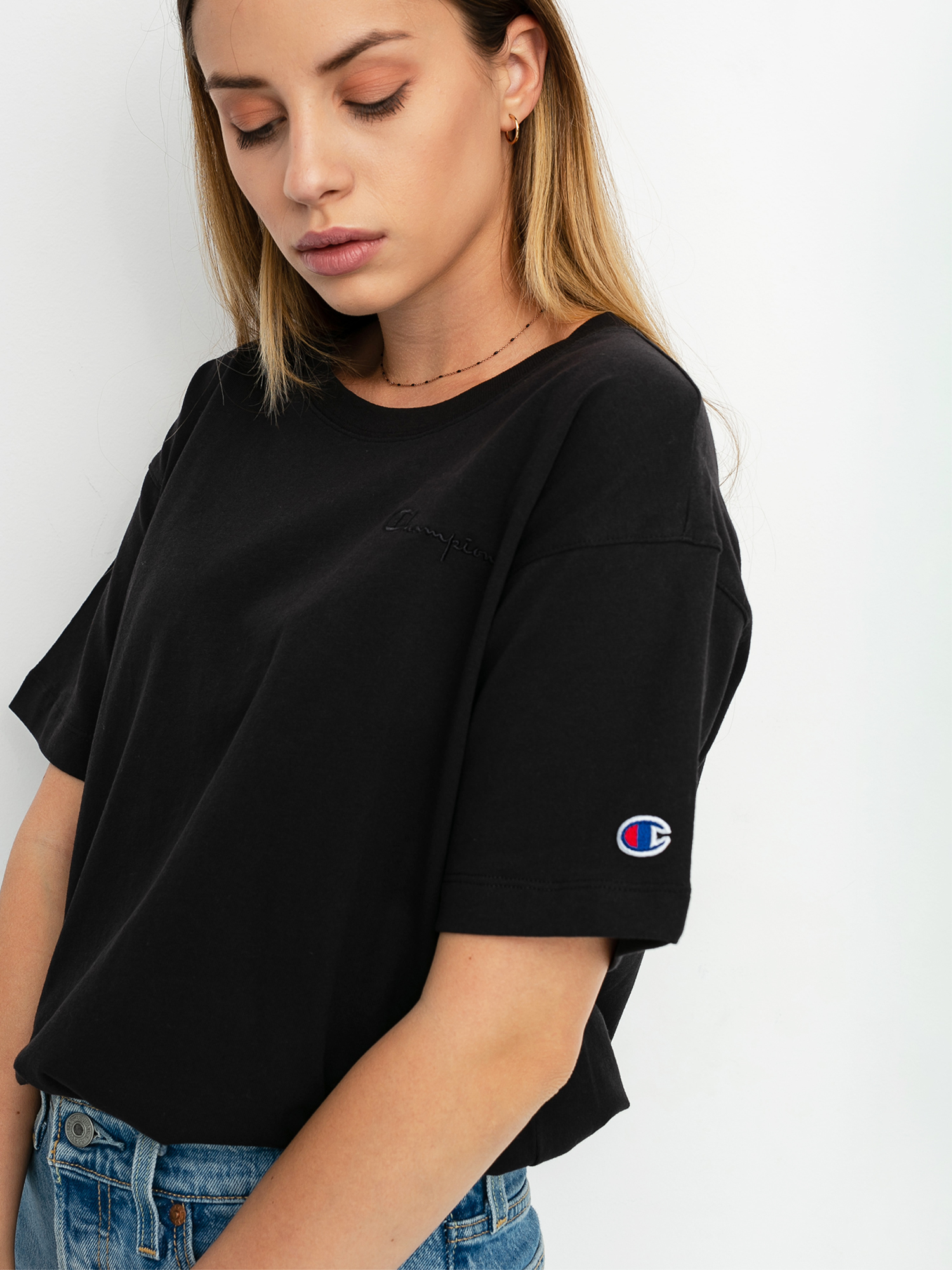 Champion Premium Crewneck 112732 T-shirt Wmn (nbk)