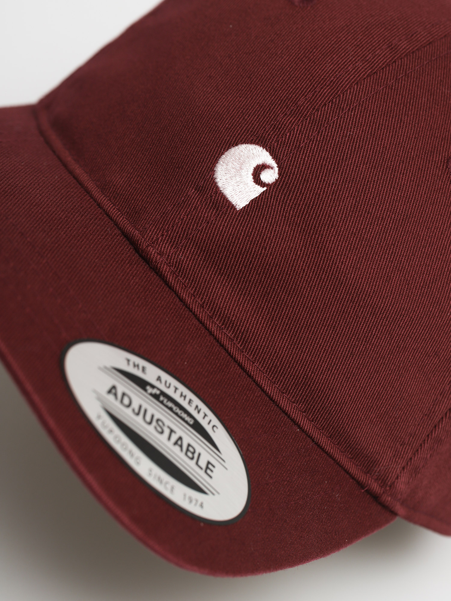 Carhartt WIP Madison Logo ZD Cap (bordeaux/wax)
