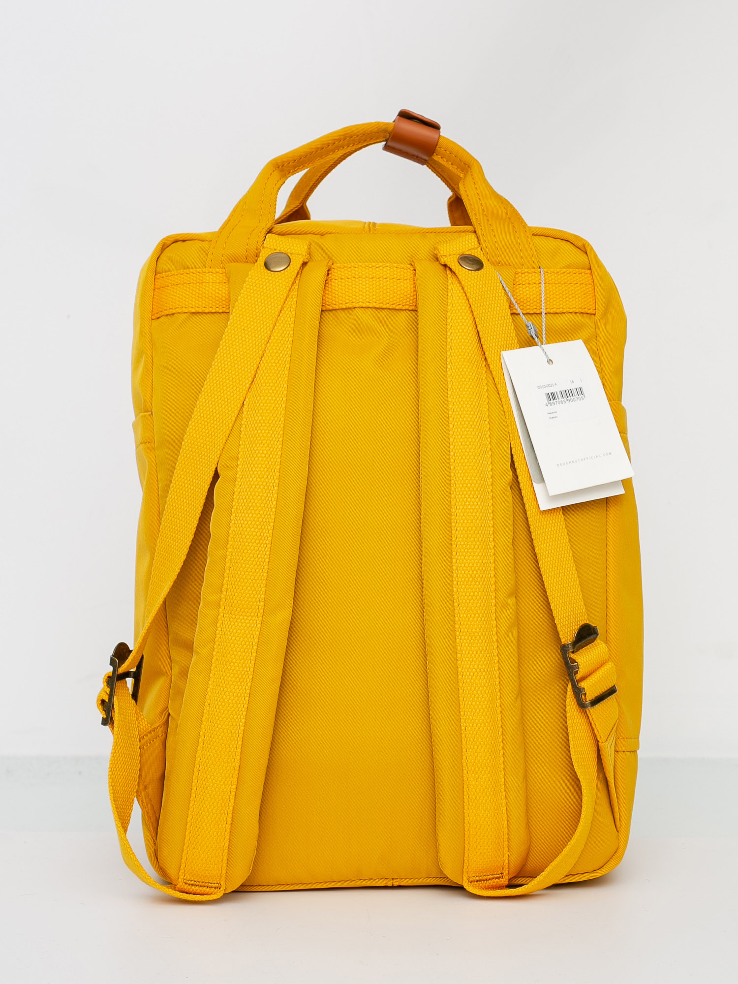 Doughnut Macaroon Backpack (mustard)