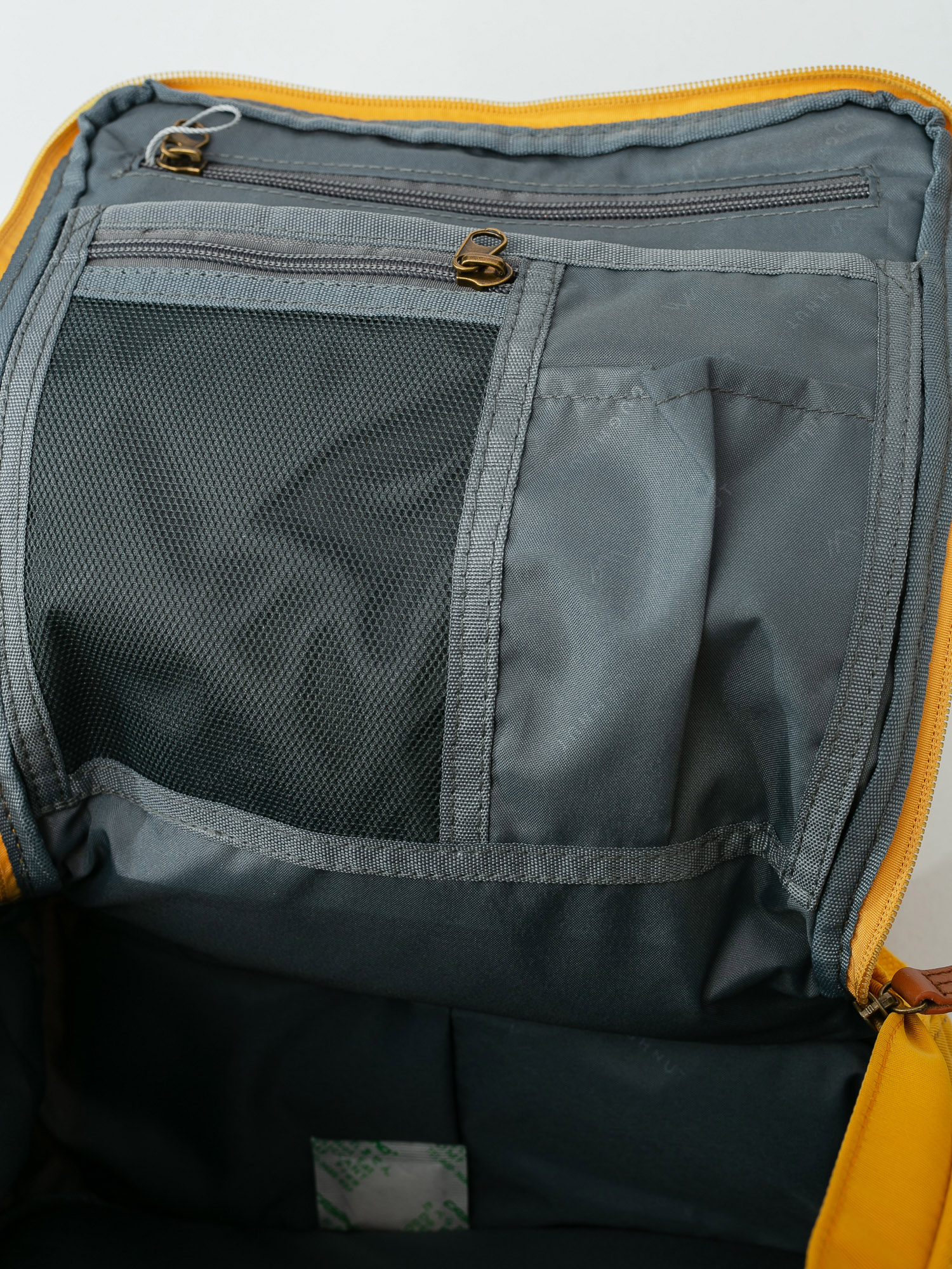 Doughnut Macaroon Backpack (mustard)