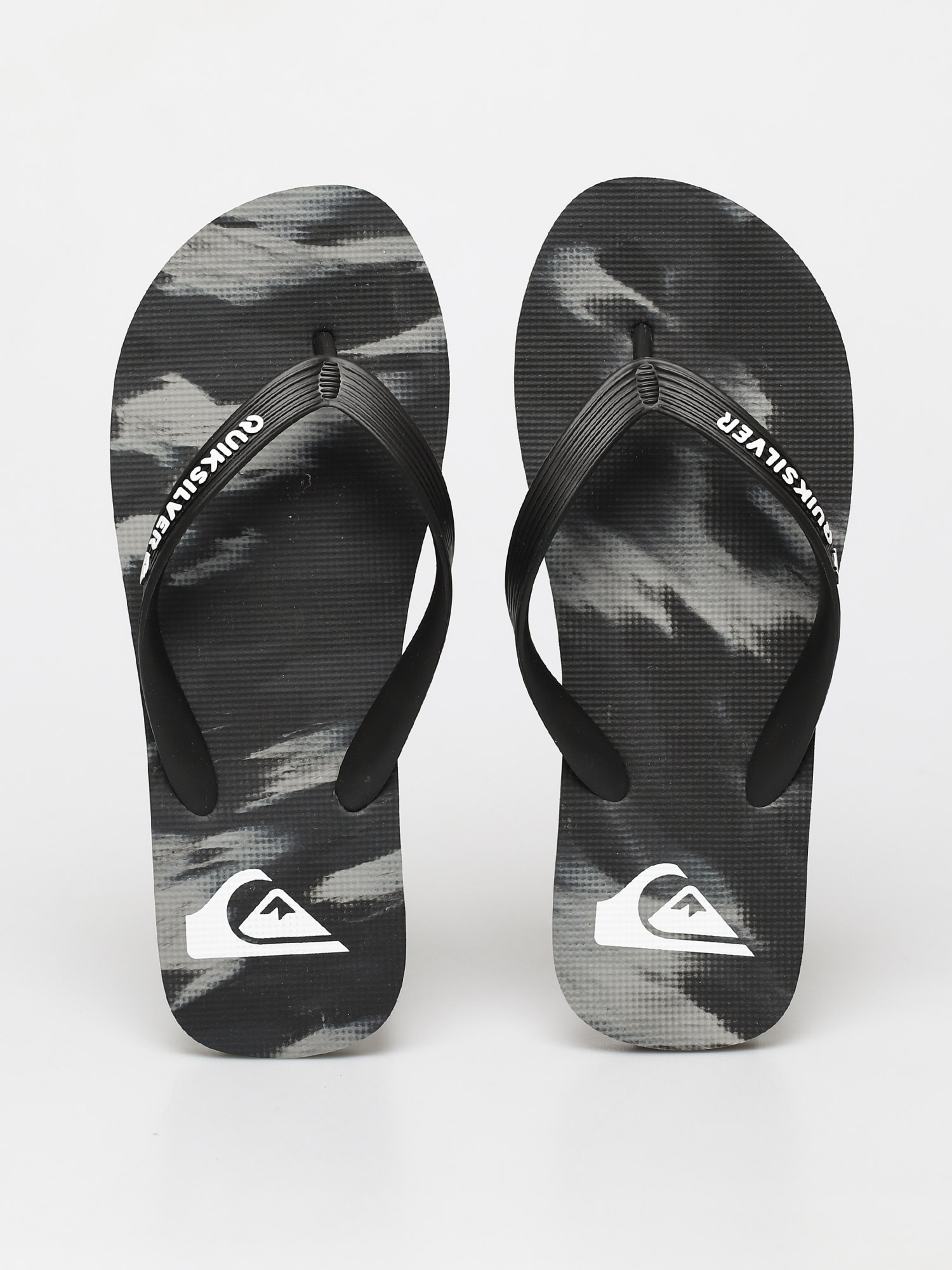 Quiksilver Molokai Marled Flip-flops (black/grey/black)