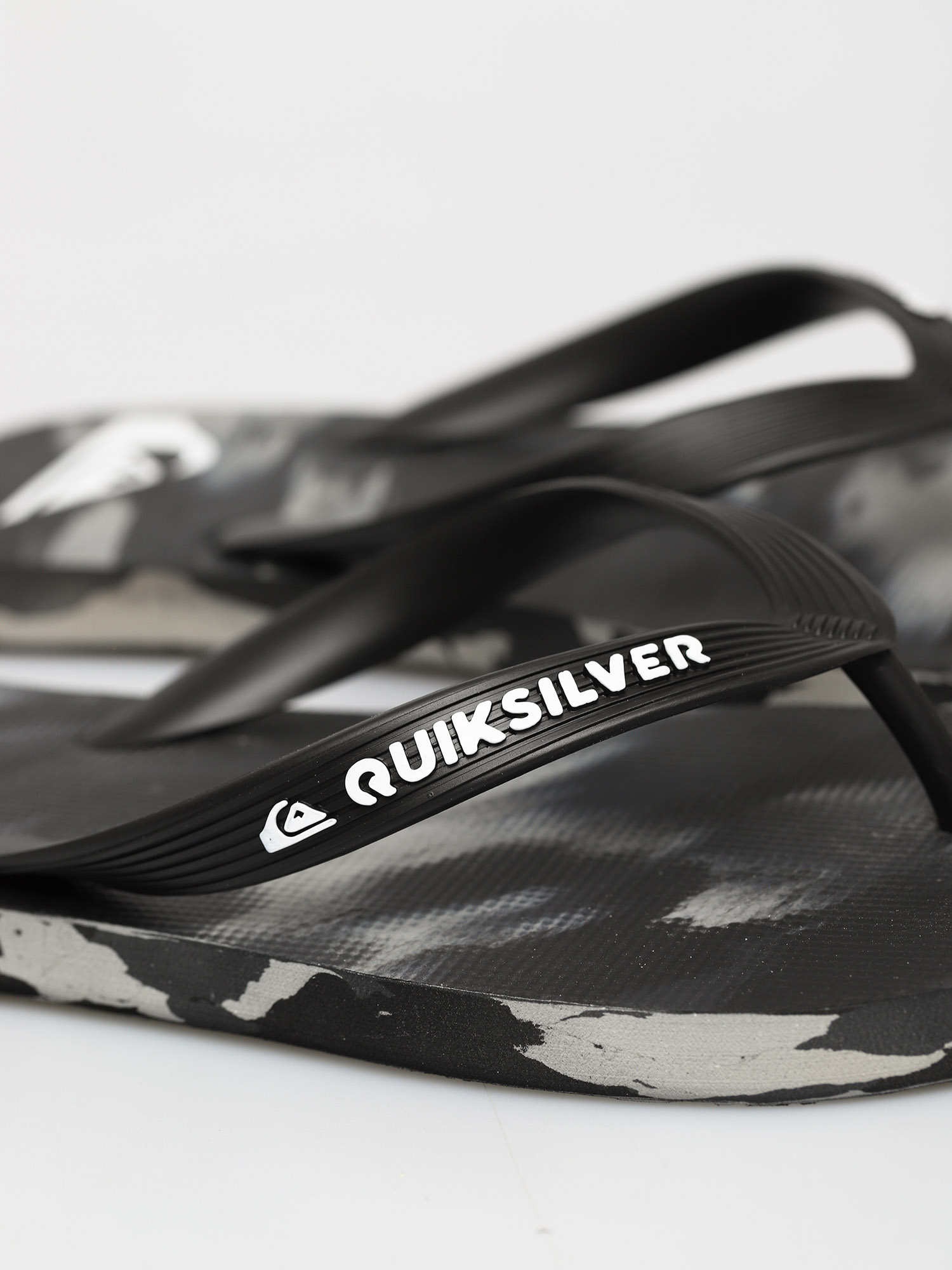 Quiksilver Molokai Marled Flip-flops (black/grey/black)