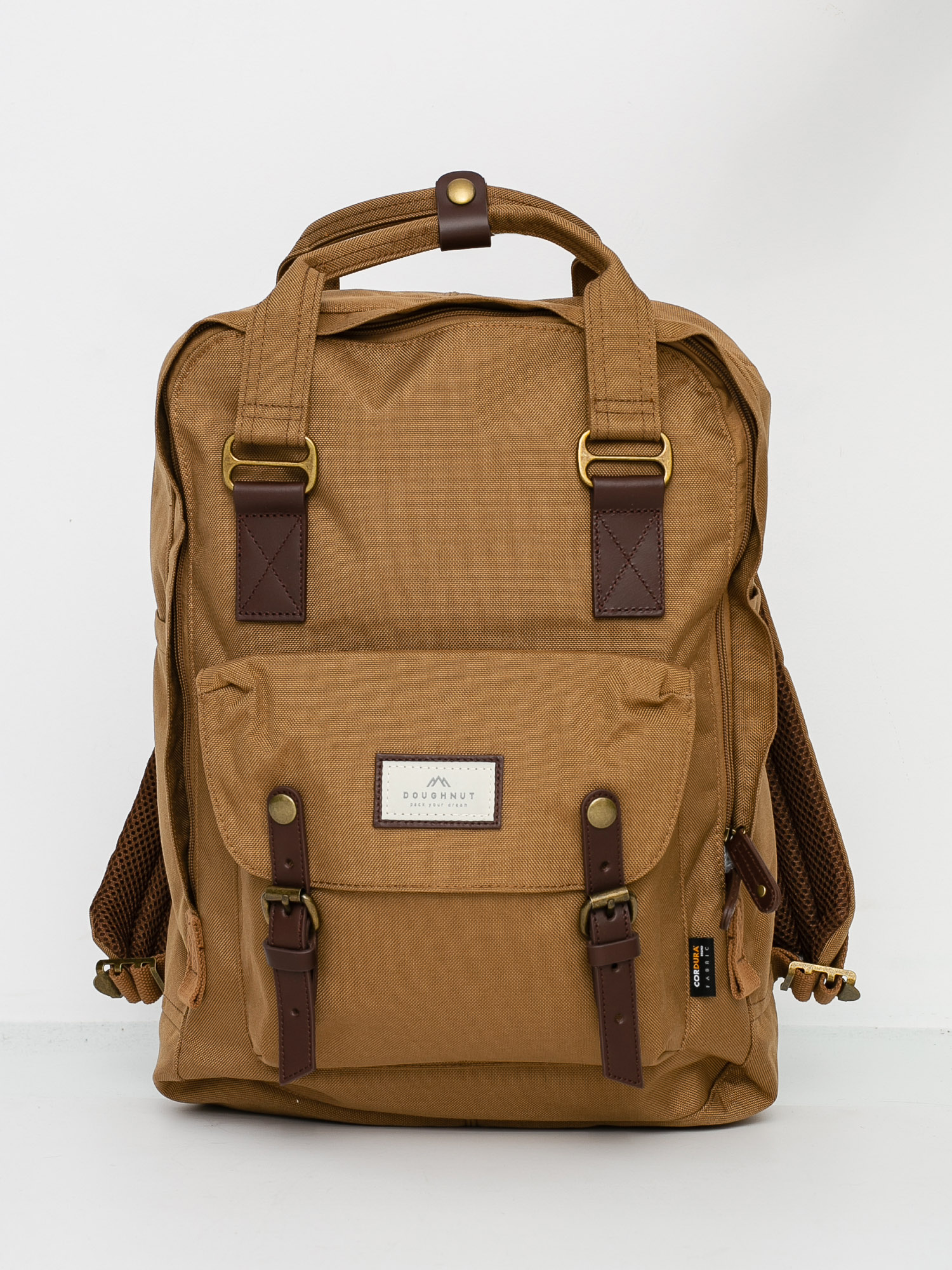 Doughnut Macaroon Large Cordura Backpack brown (carmel)