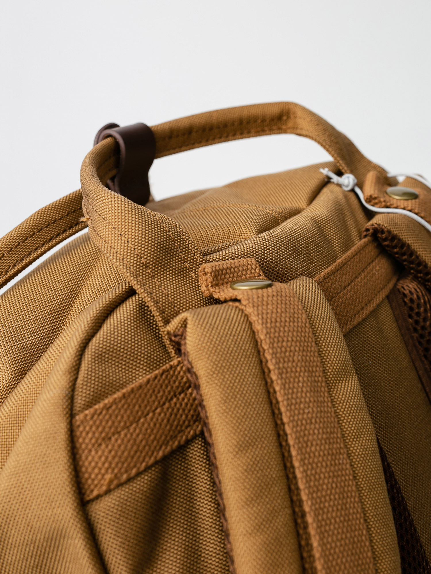 Doughnut Macaroon Large Cordura Backpack (carmel)