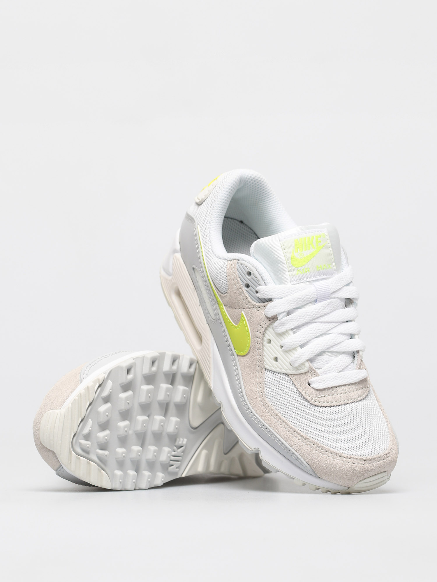 Nike Air Max 90 Schuhe Wmn (white/lemon venom pure platinum sail)