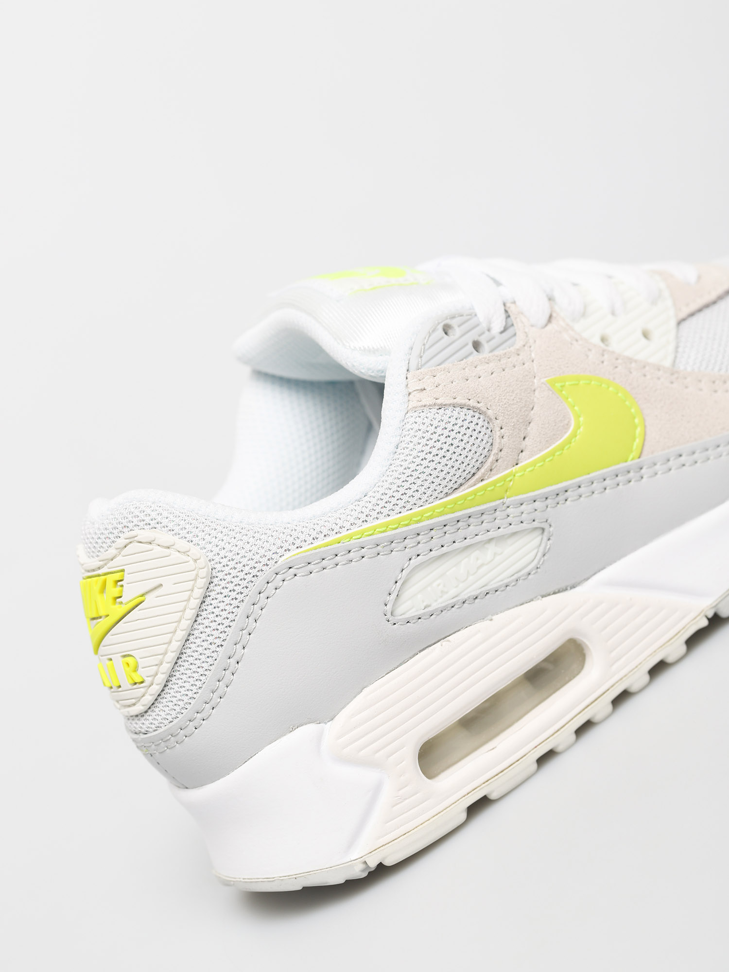 Nike Air Max 90 Schuhe Wmn (white/lemon venom pure platinum sail)