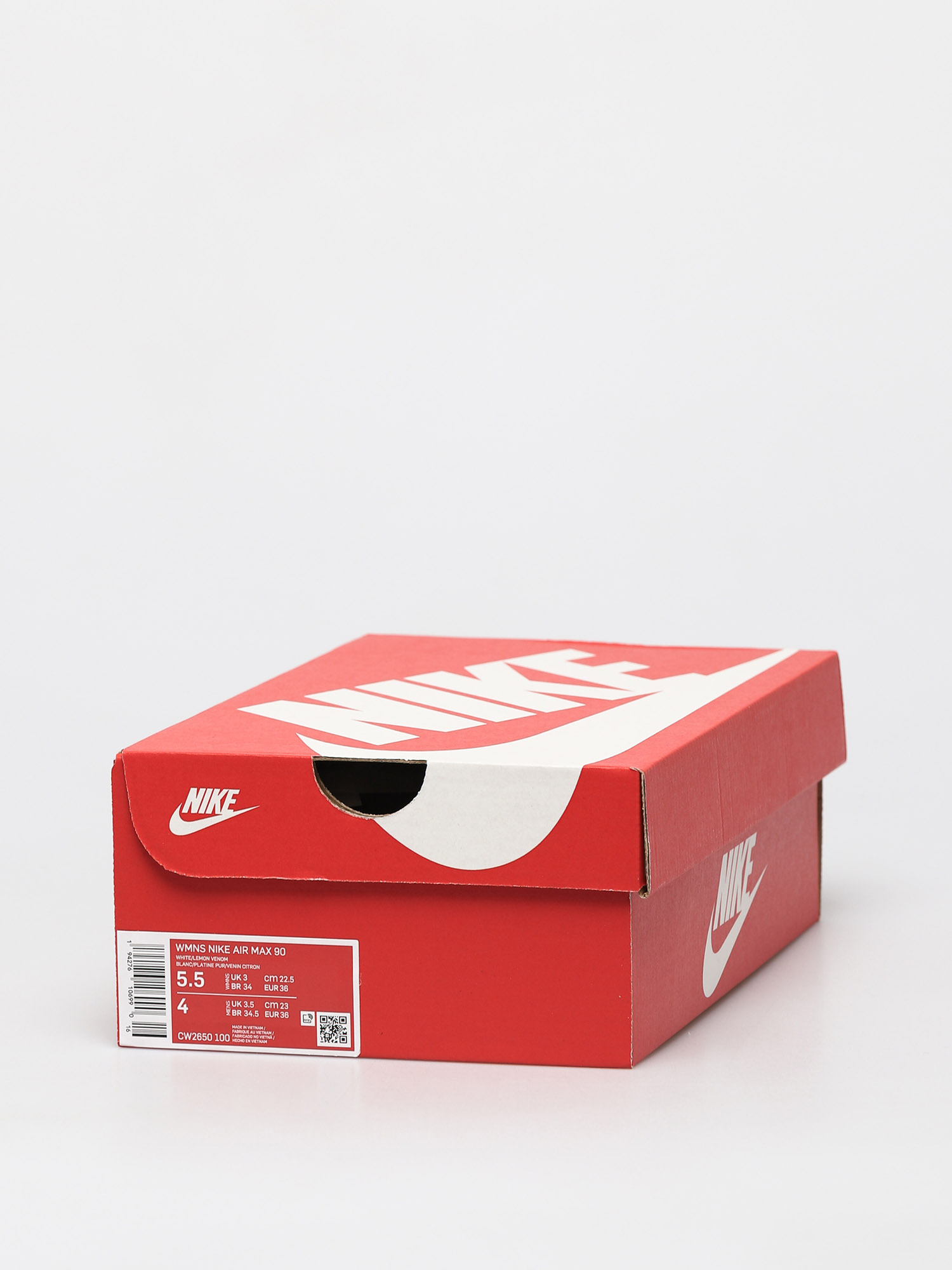 Nike Air Max 90 Shoes Wmn (white/lemon venom pure platinum sail)