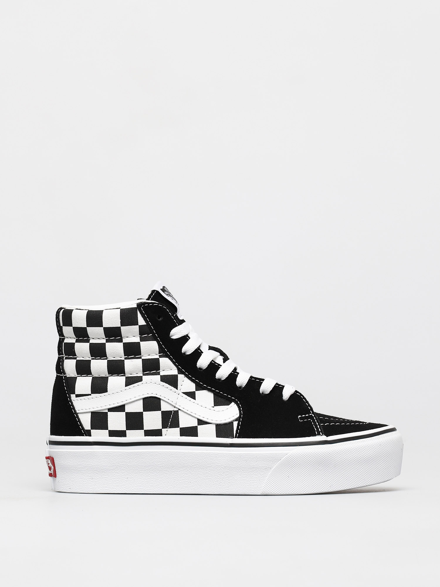 Vans Sk8 Hi Platform 2 Schuhe (checkerboard/true white)