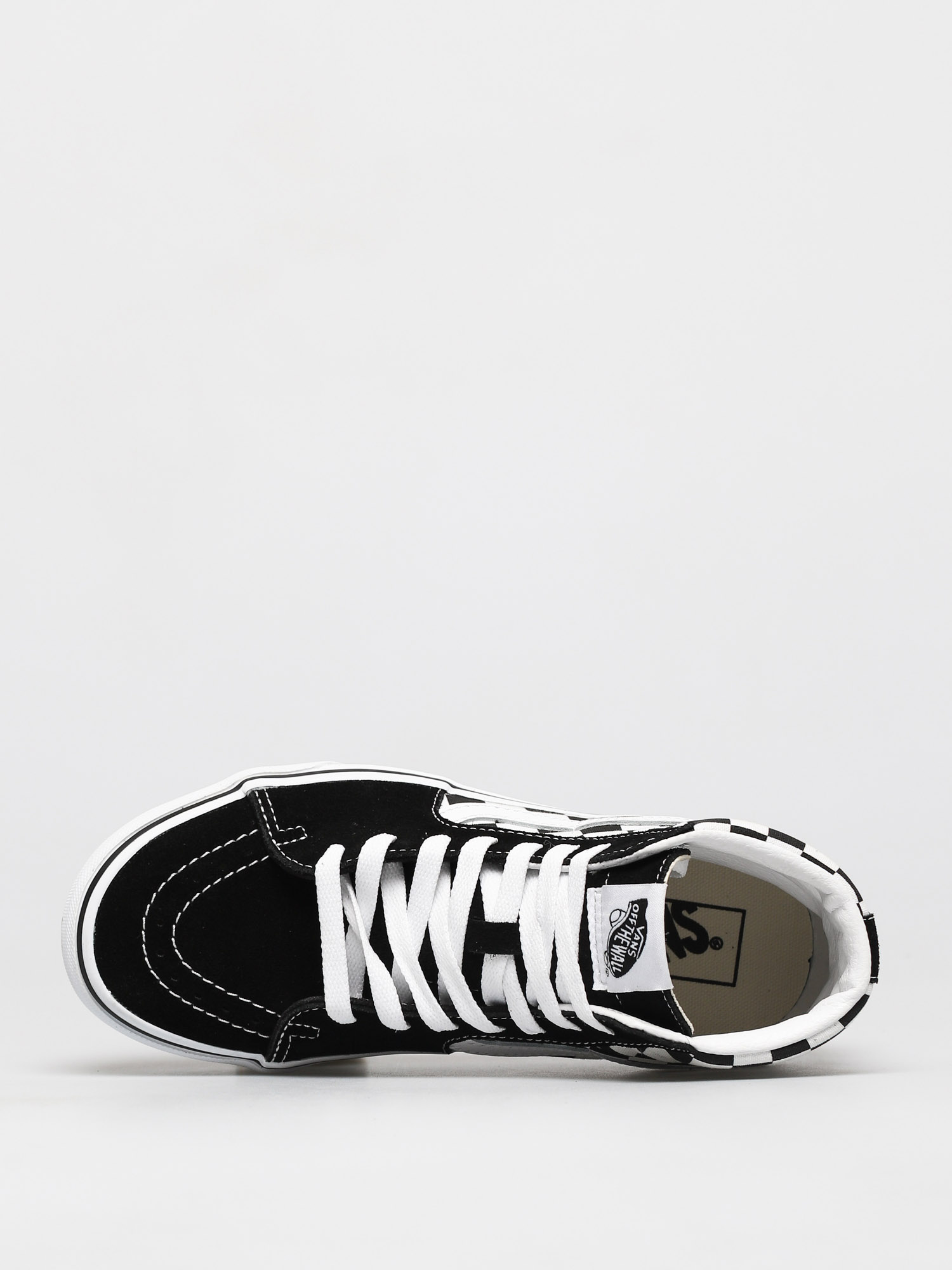 Vans Sk8 Hi Platform 2 Schuhe (checkerboard/true white)