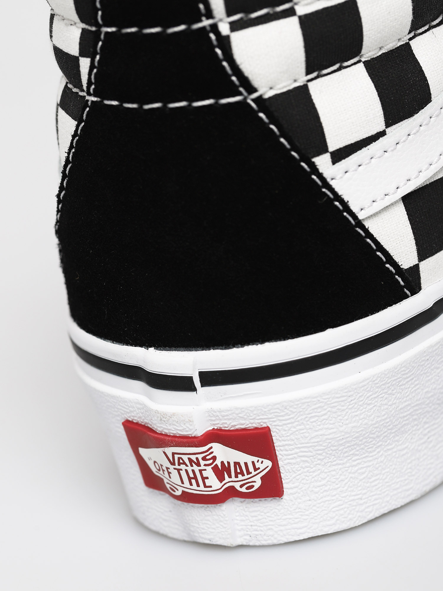 Vans Sk8 Hi Platform 2 Shoes (checkerboard/true white)