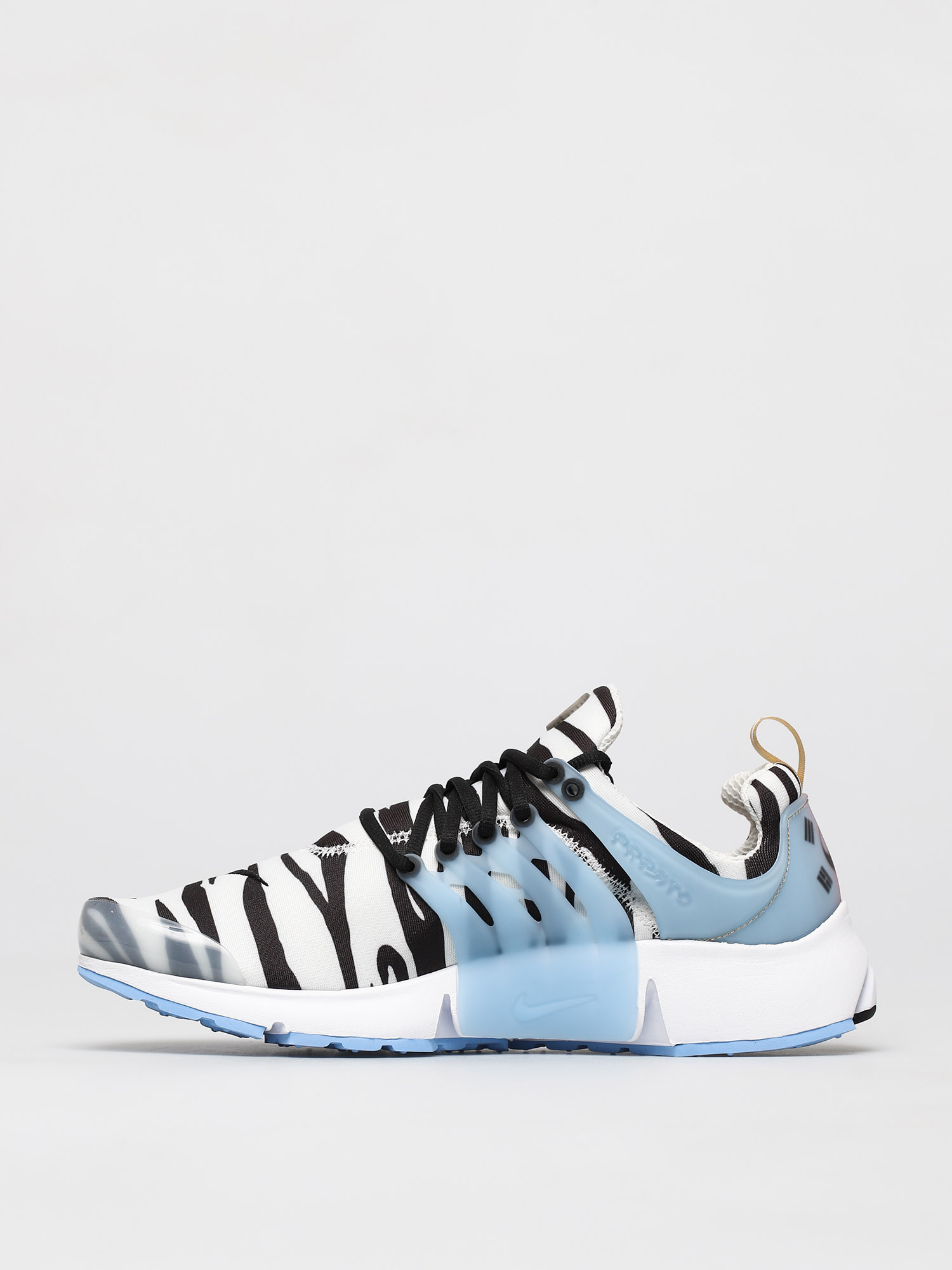 Nike Air Presto Shoes (white/metallic gold black red orbit)