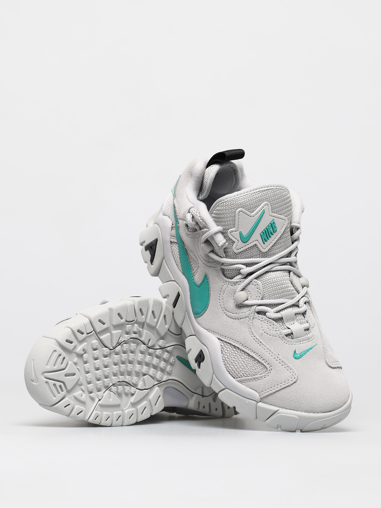 nike air barrage low neptune green