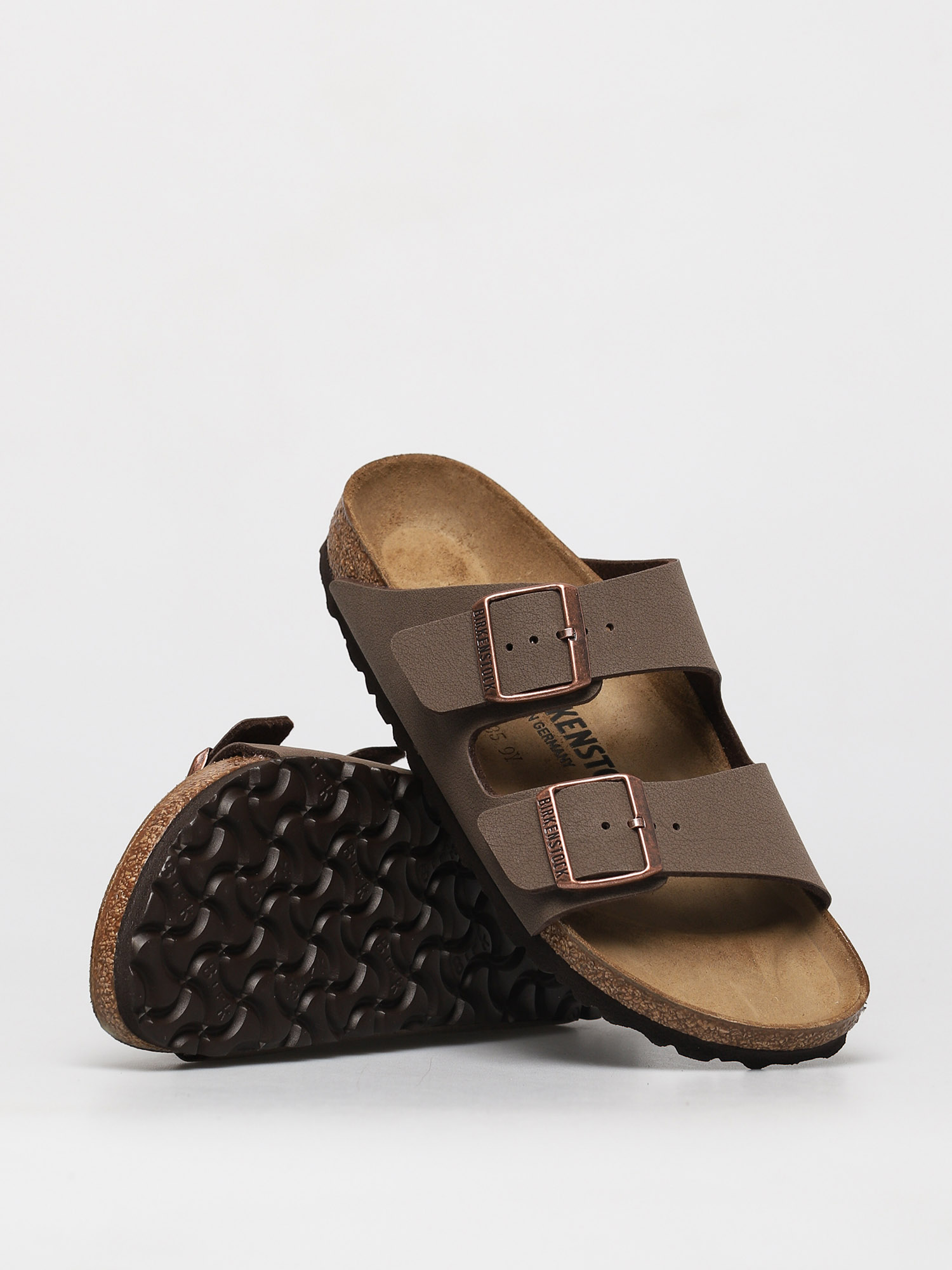 Birkenstock Flip-flops Arizona Narrow (nubuck mocha)
