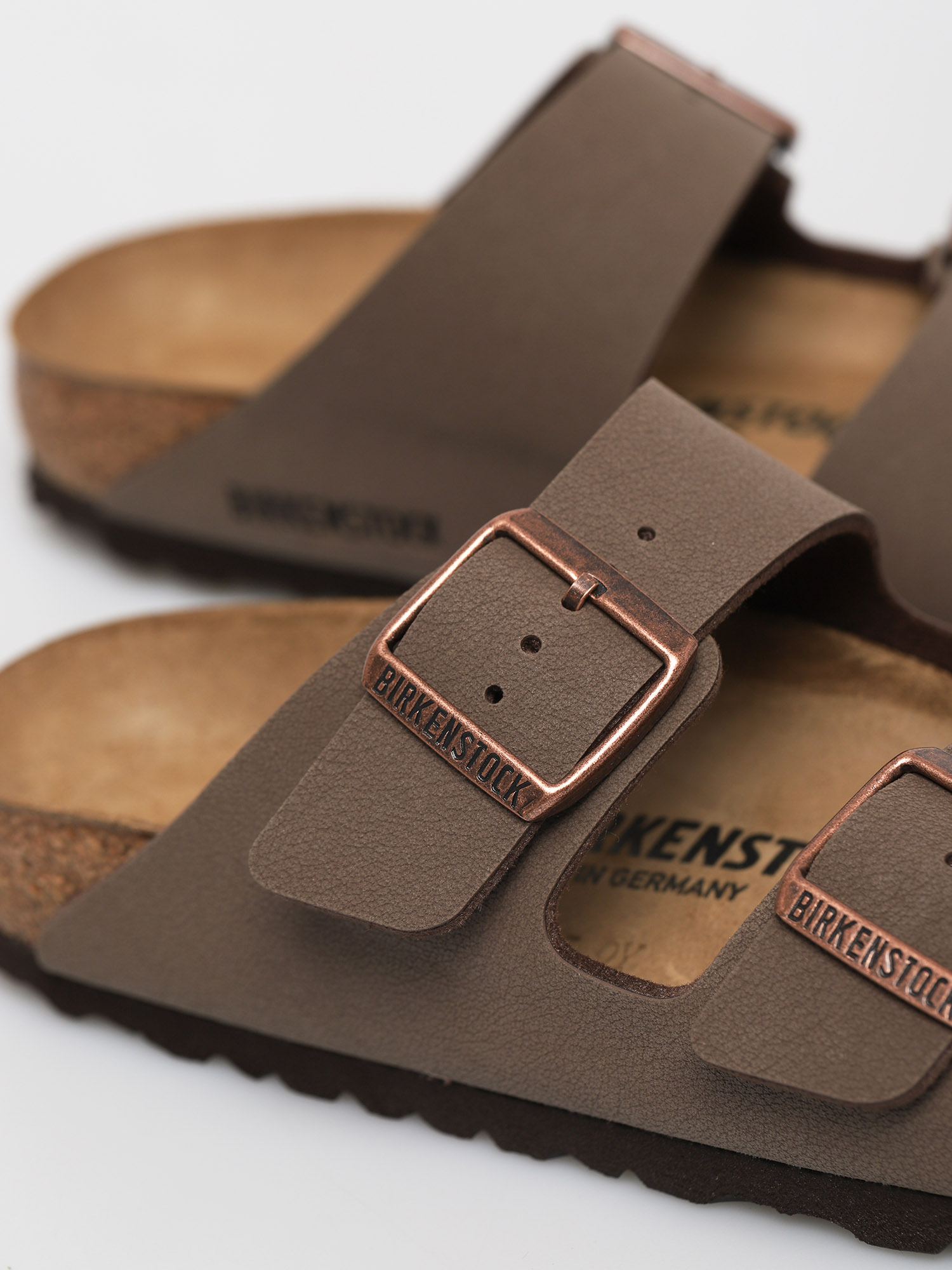 Birkenstock Flip-flops Arizona Narrow (nubuck mocha)