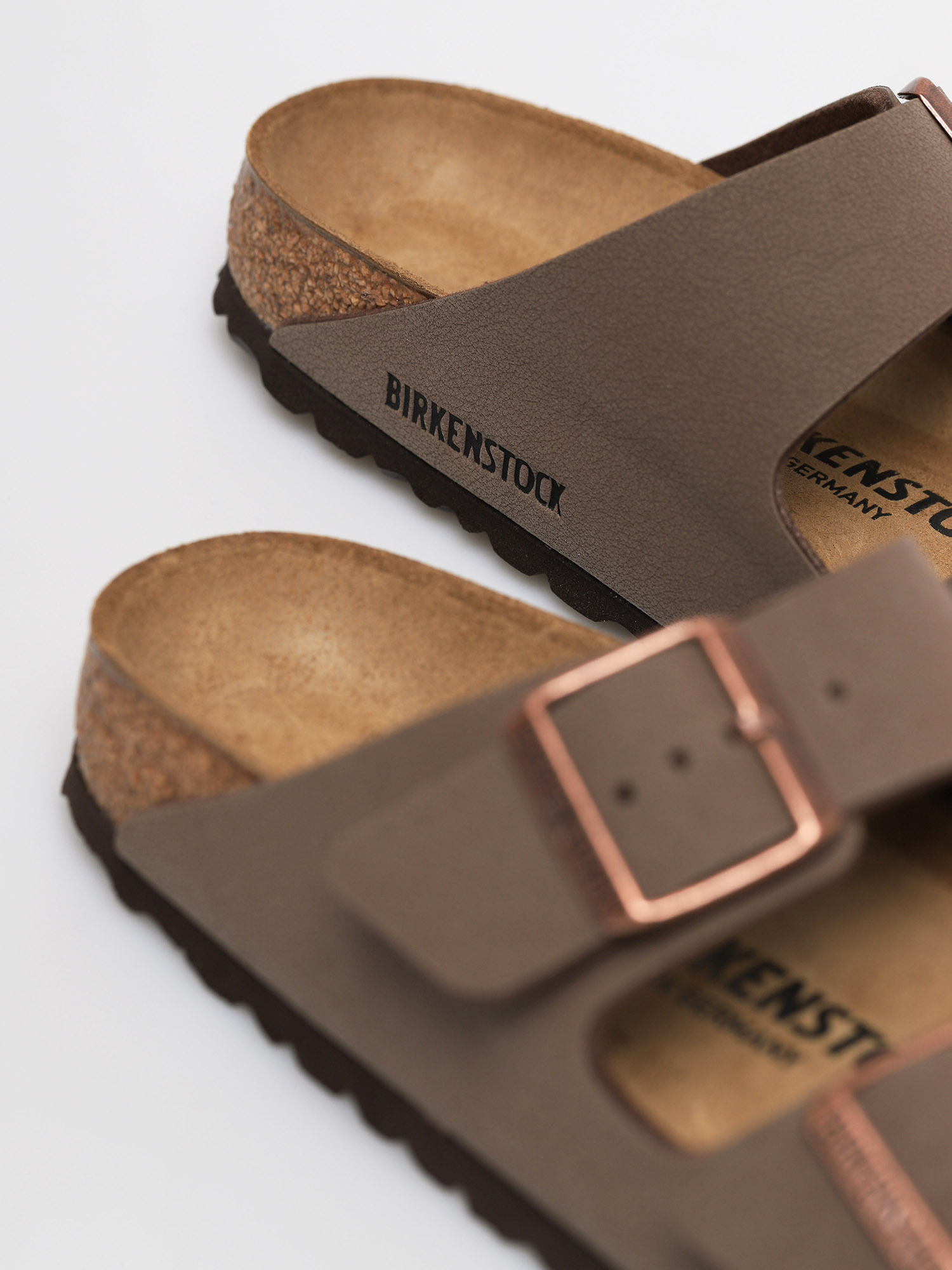 Birkenstock Flip flops Arizona Narrow (nubuck mocha)