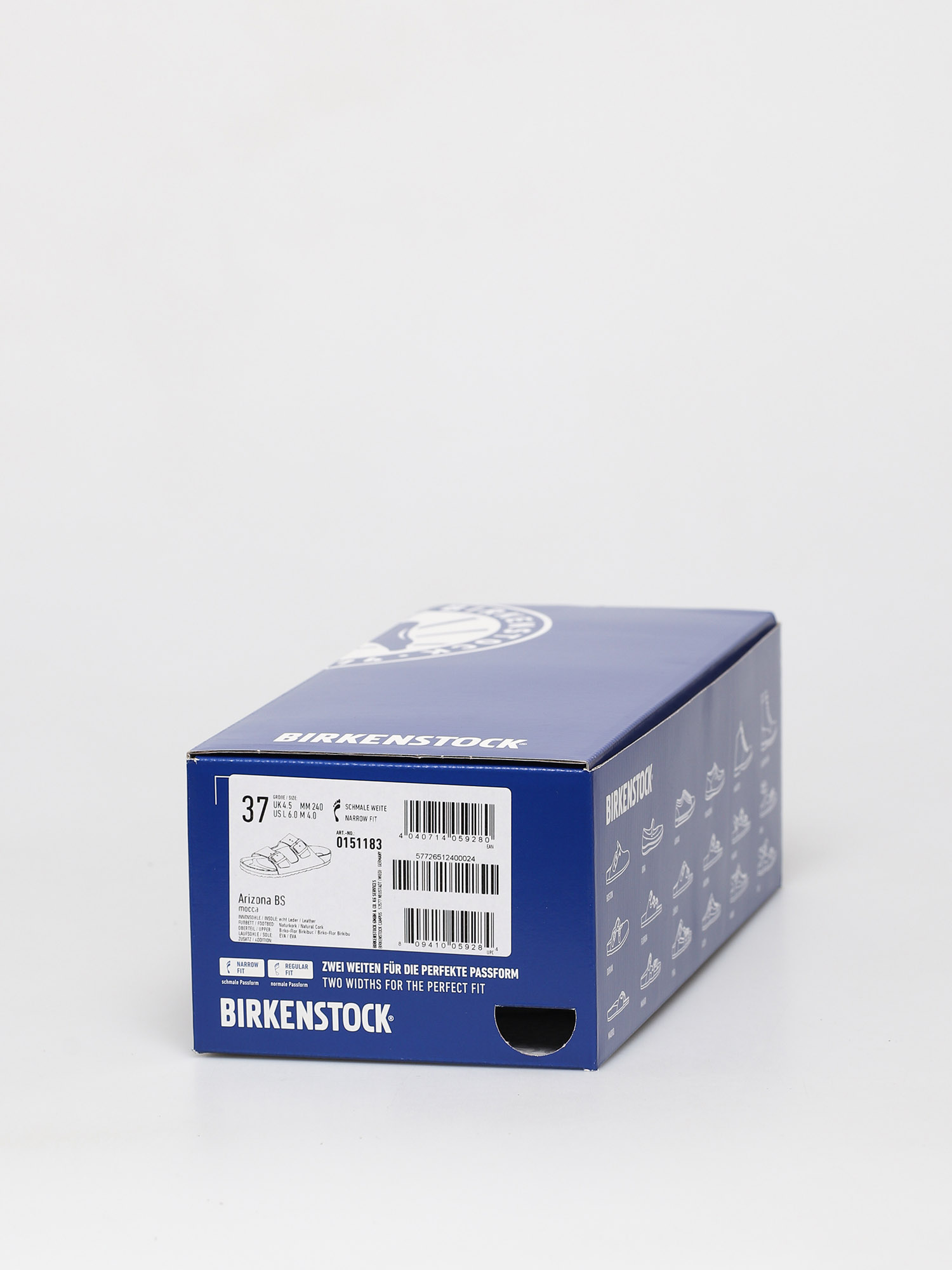 Birkenstock Flip flops Arizona Narrow (nubuck mocha)