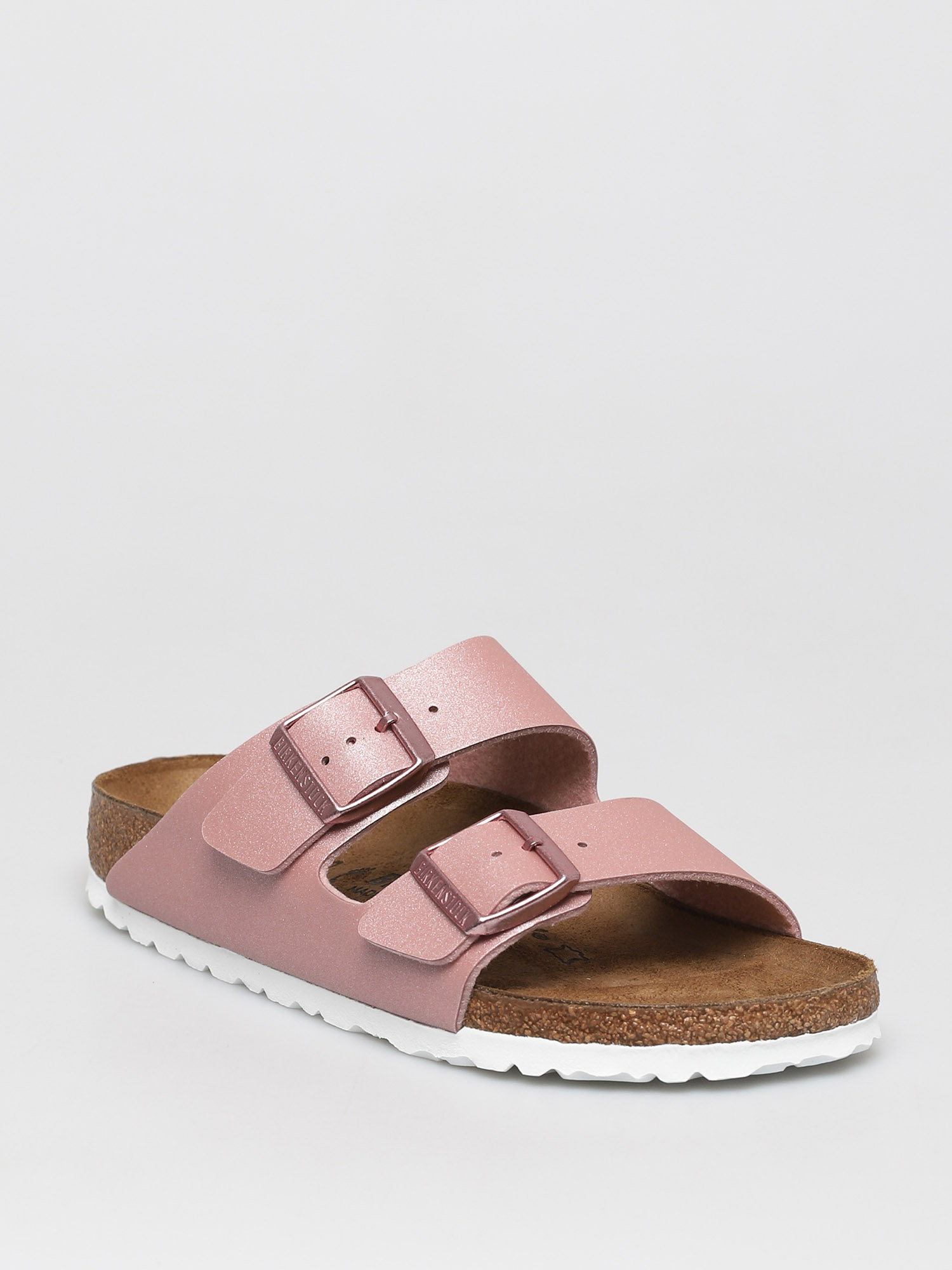 Birkenstock Arizona Narrow Sandalen Wmn (icy metallic old rose)