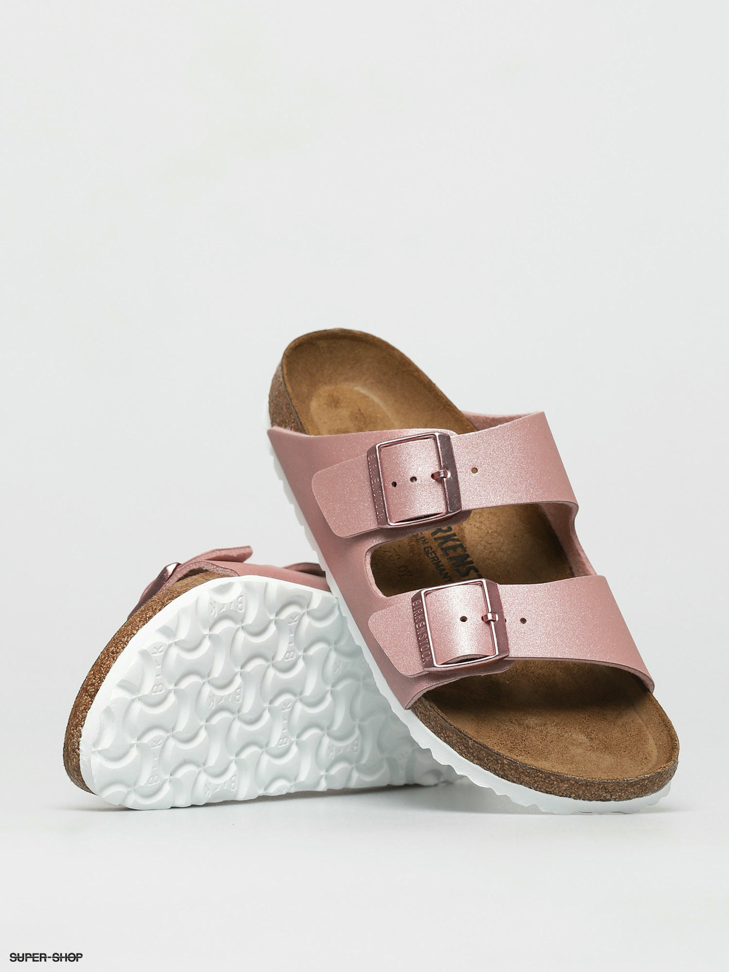 Birkenstock metallic best sale old rose