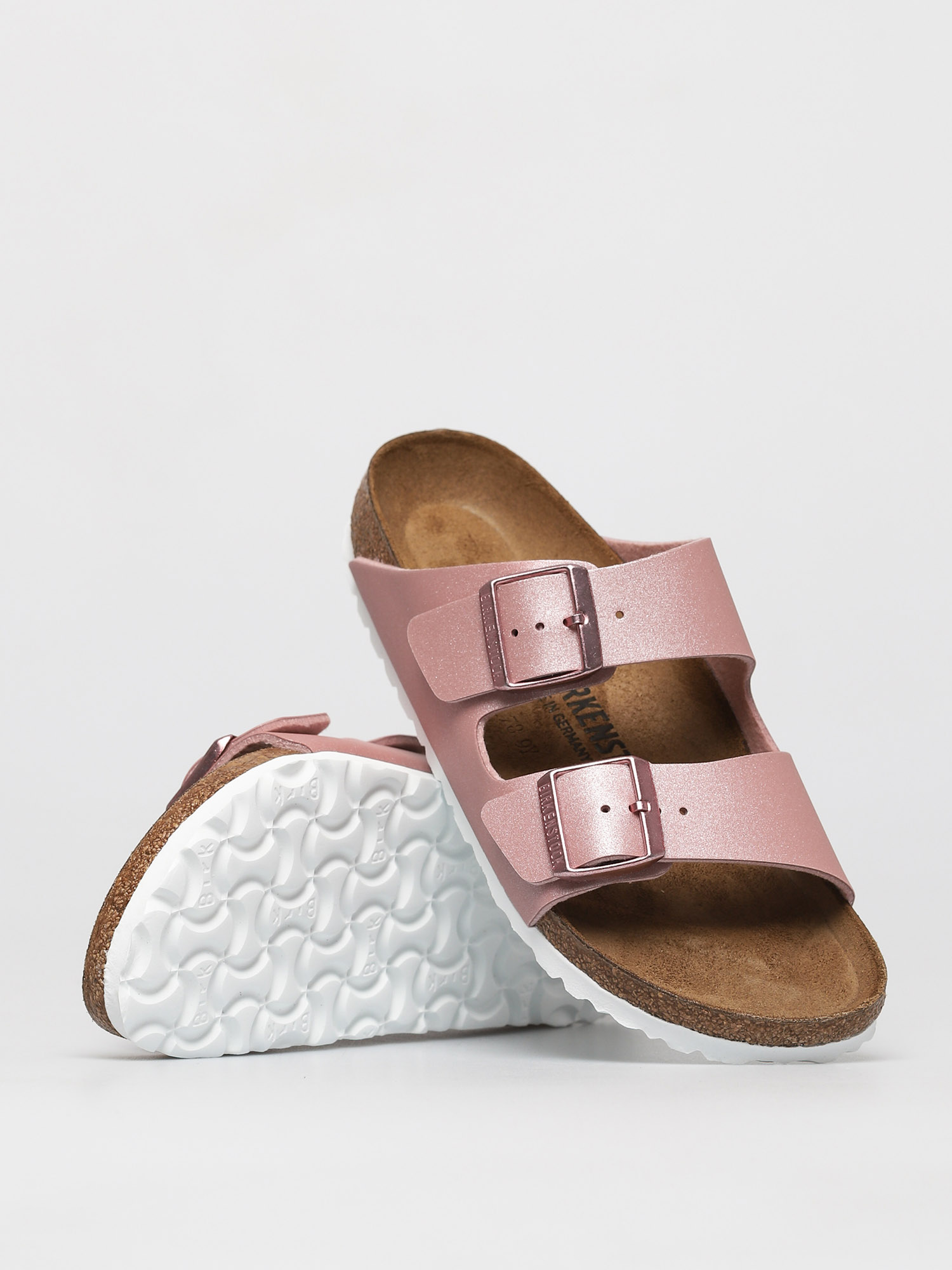Birkenstock Arizona Narrow Sandals Wmn pink (icy metallic old rose)